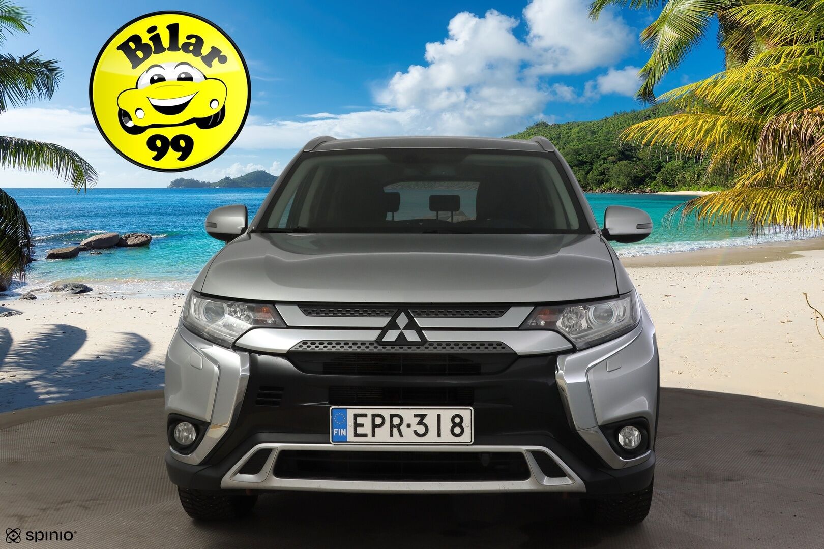 Mitsubishi Outlander 2019 2,0 MIVEC Active 2WD CVT 5P ** Lohko+Sisä / Vakionopeuden säädin / P-Kamera  / Vetokoukku ** - * Suomi-auto / Ratin lämmitin / Juuri huolettu! *