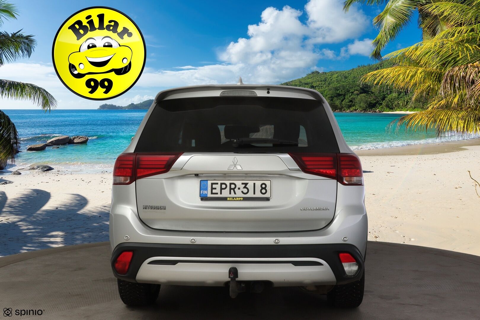 Mitsubishi Outlander 2019 2,0 MIVEC Active 2WD CVT 5P ** Lohko+Sisä / Vakionopeuden säädin / P-Kamera  / Vetokoukku ** - * Suomi-auto / Puhdas bensa maasturi * - HULLU BLACKWEEK KORKOTARJOUS 2,49%