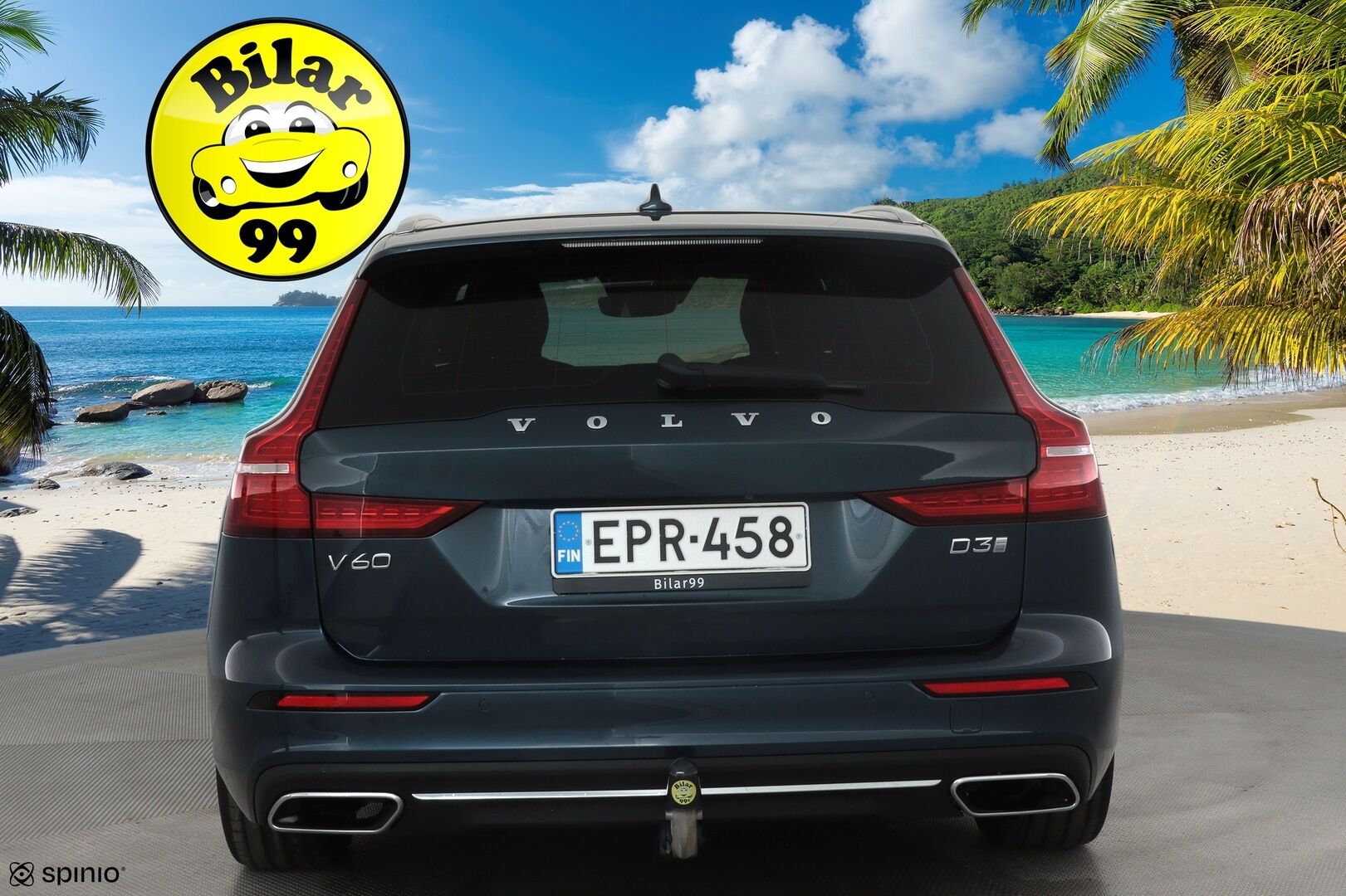 Volvo V60 2019 D3 Business Inscription aut * Webasto / Koukku / Adapt.Vakkari / Peruutuskamera / Full LED / Sporttipenkki Muistilla / Navi - 1-om Suomi-auto / Kahdet Renkaat / Merkkihuollettu!