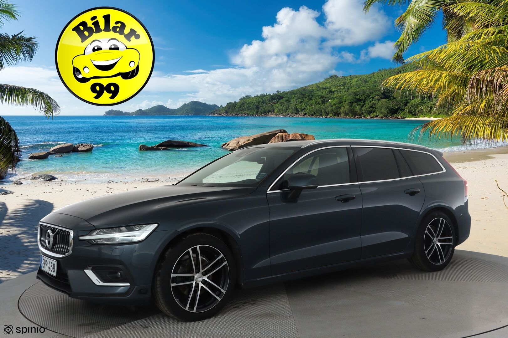 Volvo V60 2019 D3 Business Inscription aut * Webasto / Koukku / Adapt.Vakkari / Peruutuskamera / Full LED / Sporttipenkki Muistilla / Navi - 1-om Suomi-auto / Kahdet Renkaat / Merkkihuollettu!