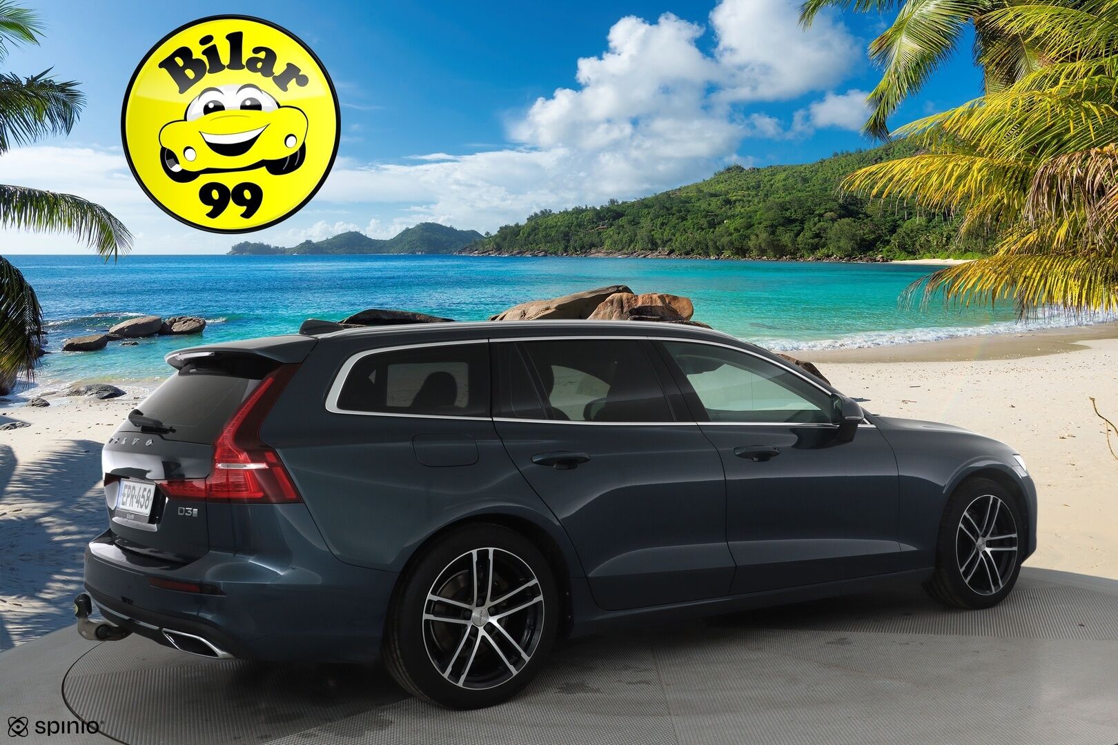 Volvo V60 2019 D3 Business Inscription aut * Webasto / Koukku / Adapt.Vakkari / Peruutuskamera / Full LED / Sporttipenkki Muistilla / Navi - 1-om Suomi-auto / Kahdet Renkaat / Merkkihuollettu!