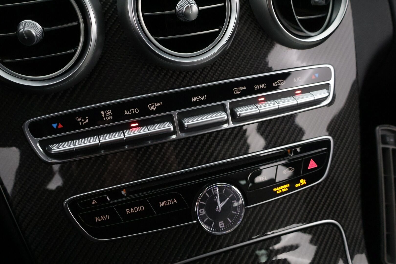 Mercedes-Benz C 2016 200 d T A Premium Business AMG - Burmeister | LED | Vaaleat nahat |  Ambient | Navi | Sähköpenkit | Moottori vaihdettu 