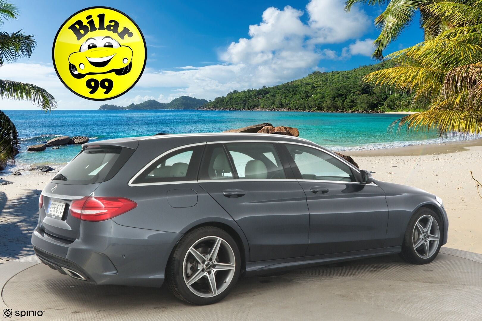 Mercedes-Benz C 2016 200 d T A Premium Business AMG *Burmeister / LED / Vaaleat nahat / Ambient / Navi* - Sähköpenkit / Sähköluukku / Kahdet renkaat ja vanteet - HULLUT AVAJAISHULINAT KORKOTARJOUS 3,29 %