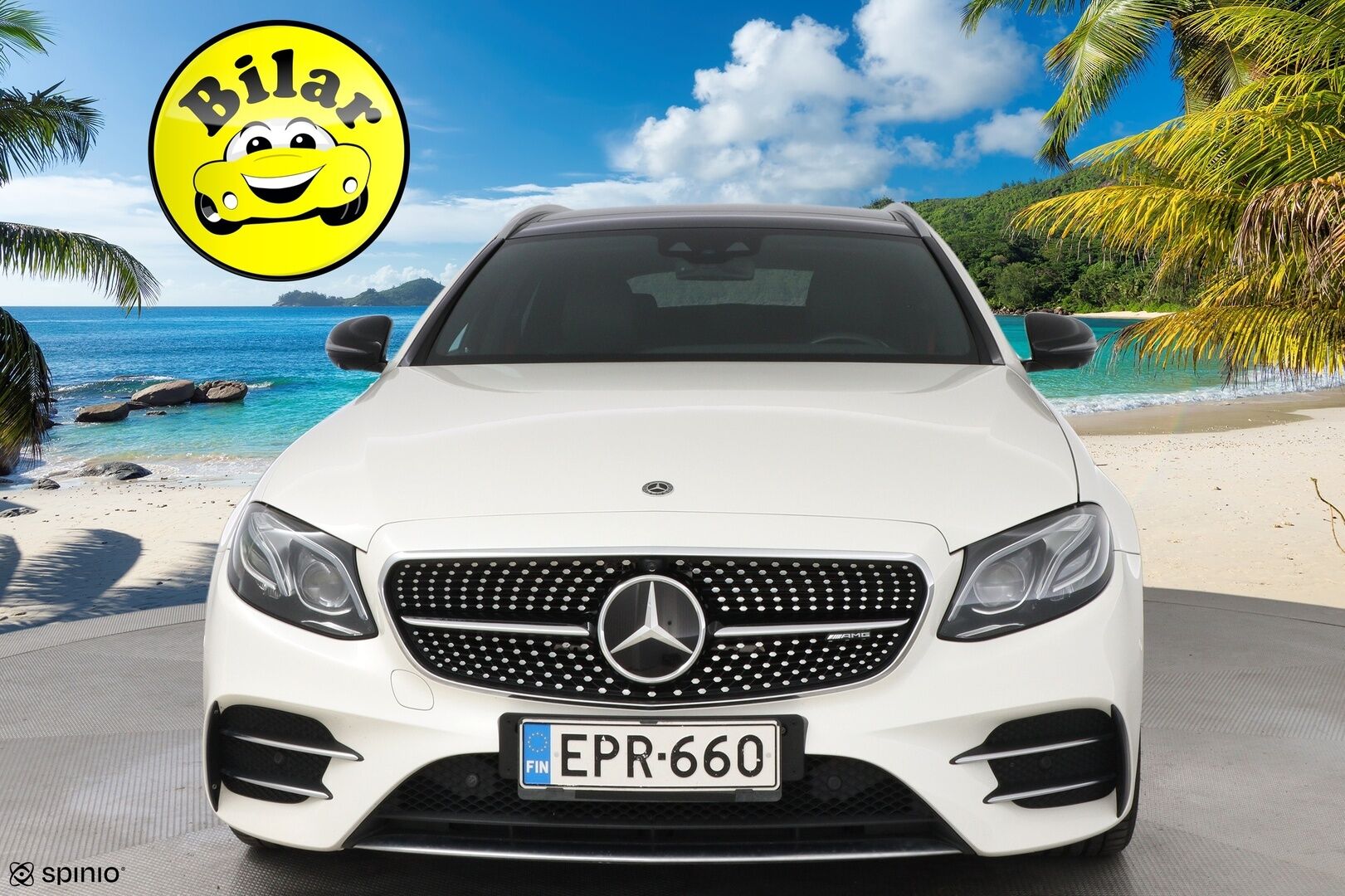 Mercedes-Benz E 43 AMG 2017 4MATIC - Webasto | Distronic+ | Panorama | HUD | 360° | Nappanahat muistilla | Vetokoukku | Multibeam | Widescreen | Harvoin tarjolla!