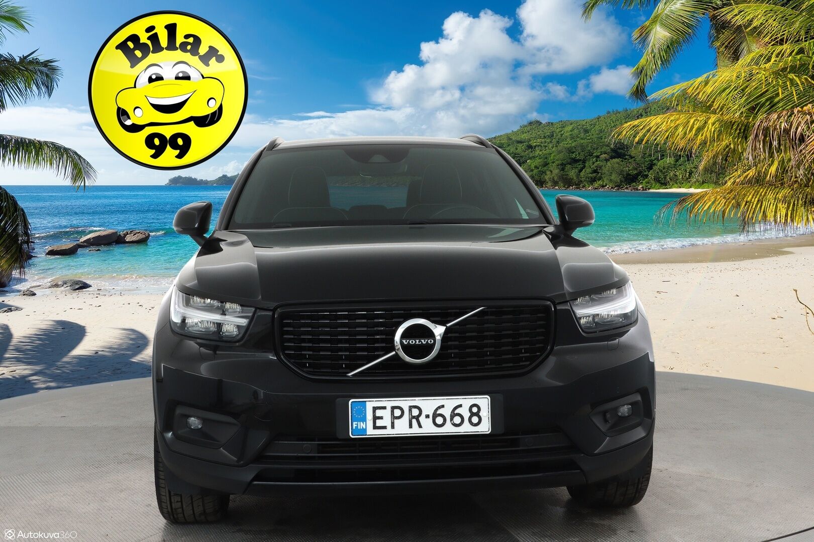 Volvo XC40 2019 D3 AWD Business R-Design aut** Koukku / Adapt.vakkari / Android&Aple / P.kamera / KeyLess / LED ** - 3,99 % KORKOTARJOUS TÄHÄN AUTOON - Suomi-auto / Kahdet renkaat