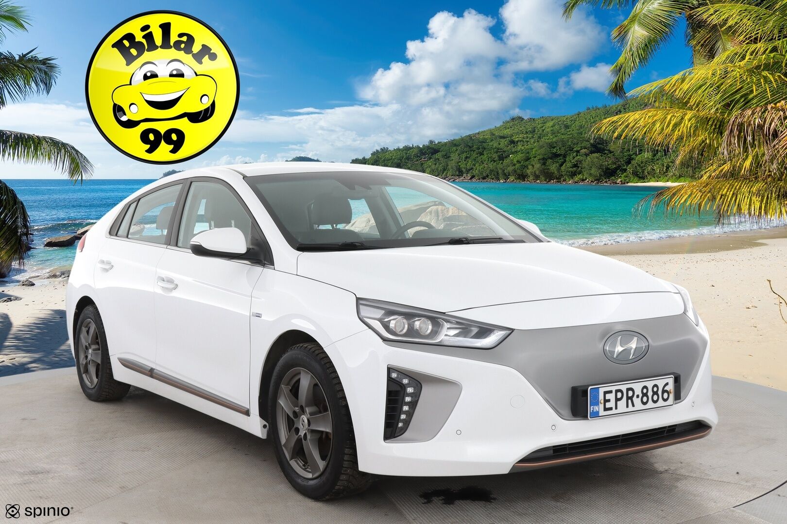 Hyundai IONIQ ELECTRIC 2018 MY19 *Infinity / ILP / Ilmastoidut muistipenkit / Nahkasisusta / ACC / P.kamera / Ratinlämmitin* - Kattavasti varusteltu / Hyvin pidetty / Hienokuntoinen!