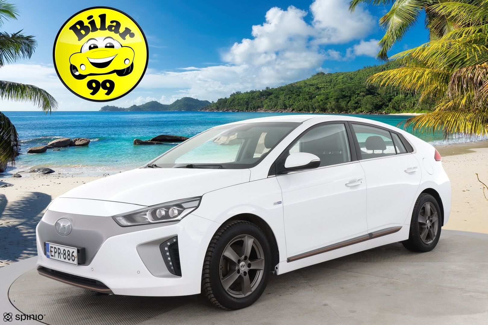 Hyundai IONIQ ELECTRIC 2018 MY19 *Infinity / ILP / Ilmastoidut muistipenkit / Nahkasisusta / ACC / P.kamera / Ratinlämmitin* - Kattavasti varusteltu / Hyvin pidetty / Hienokuntoinen!