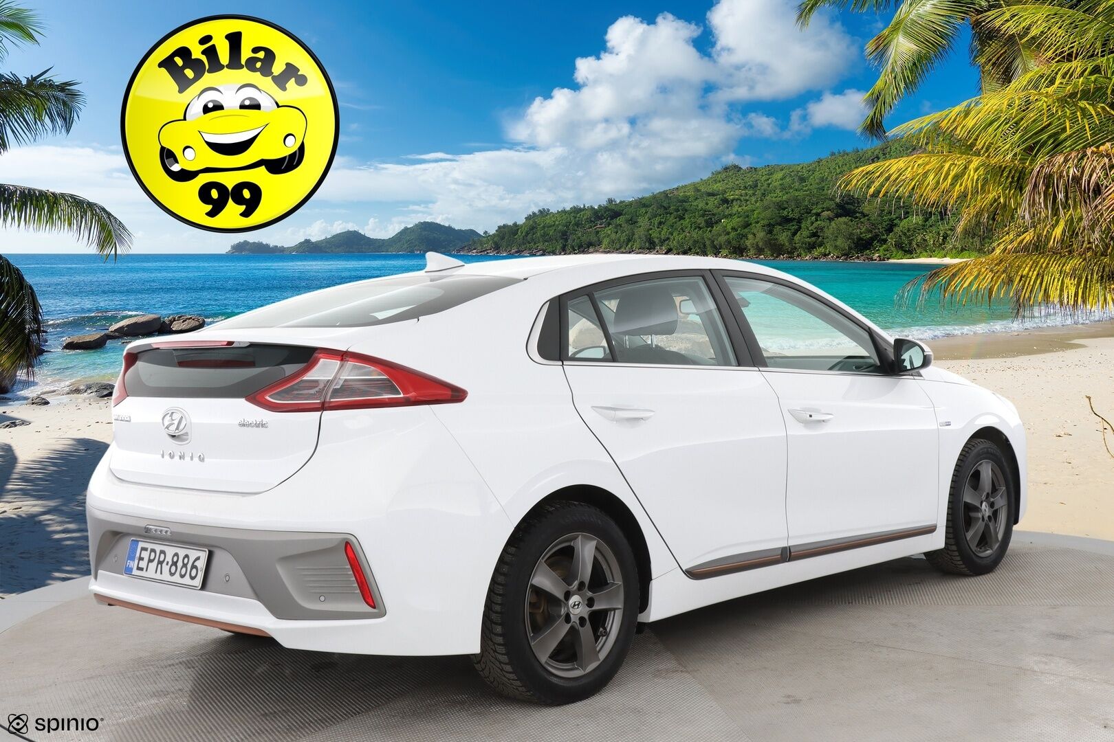 Hyundai IONIQ ELECTRIC 2018 MY19 *Infinity / ILP / Ilmastoidut muistipenkit / Nahkasisusta / ACC / P.kamera / Ratinlämmitin* - Kattavasti varusteltu / Hyvin pidetty / Hienokuntoinen!