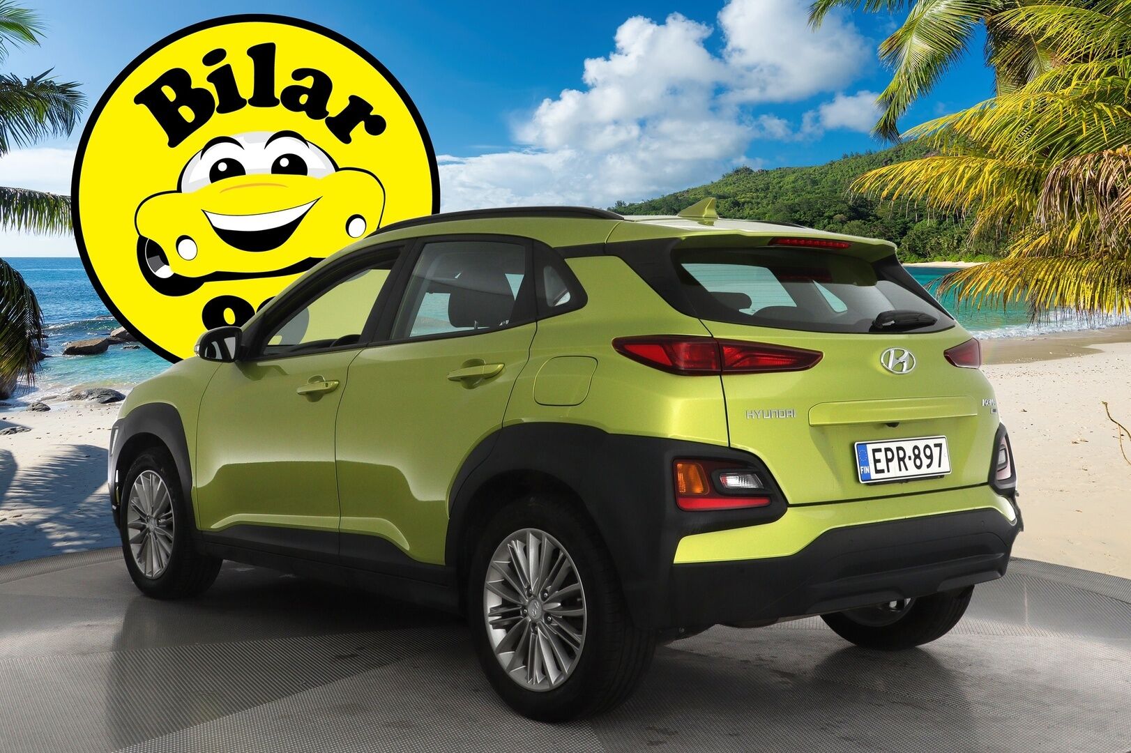 Hyundai KONA 2019 1,6 T-GDI 4WD 7DCT-aut. Comfort WLTP / Suomi-Auto / Vakkari / Krell-Audio / Peruutuskamera / Vetokoukku / Lohkolämmitin - Taloudellinen Nelikko vetokoukulla !