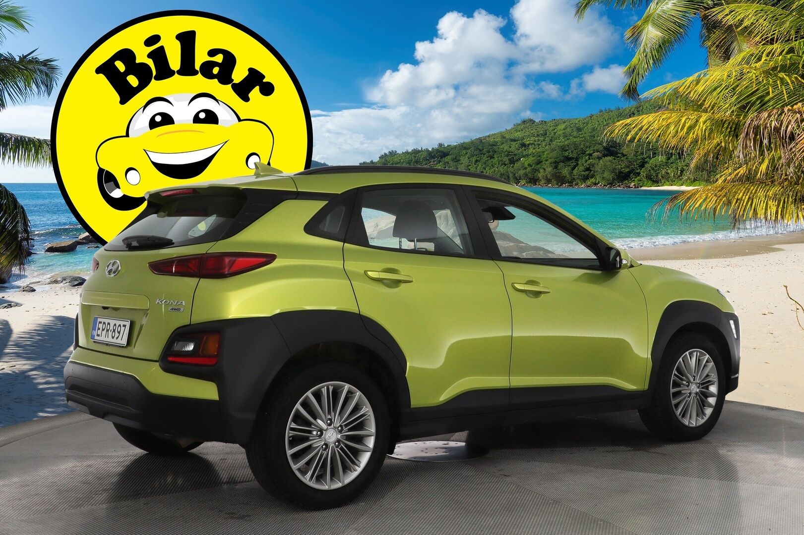 Hyundai KONA 2019 1,6 T-GDI 4WD 7DCT-aut. Comfort WLTP / Suomi-Auto / Vakkari / Krell-Audio / Peruutuskamera / Vetokoukku / Lohkolämmitin - Taloudellinen Nelikko vetokoukulla !