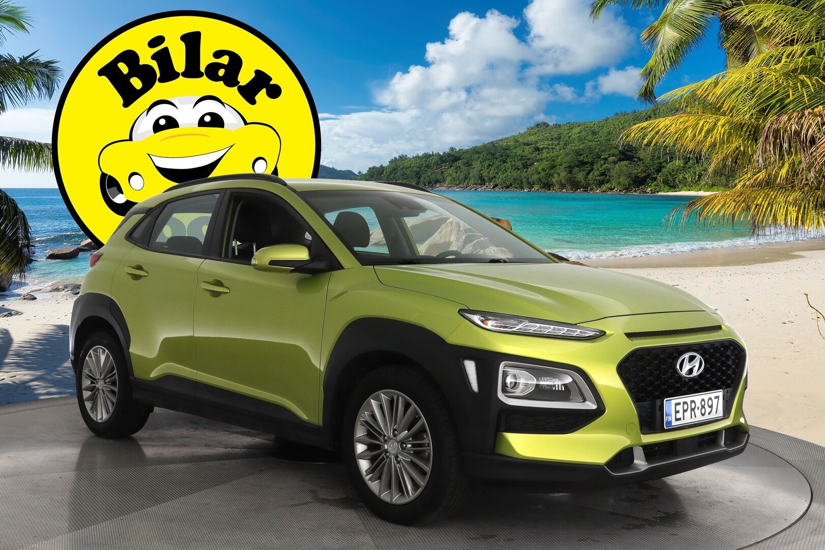 Hyundai KONA 2019 1,6 T-GDI 4WD 7DCT-aut. Comfort WLTP / Suomi-Auto / Vakkari / Krell-Audio / Peruutuskamera / Vetokoukku / Lohkolämmitin - Taloudellinen Nelikko vetokoukulla !