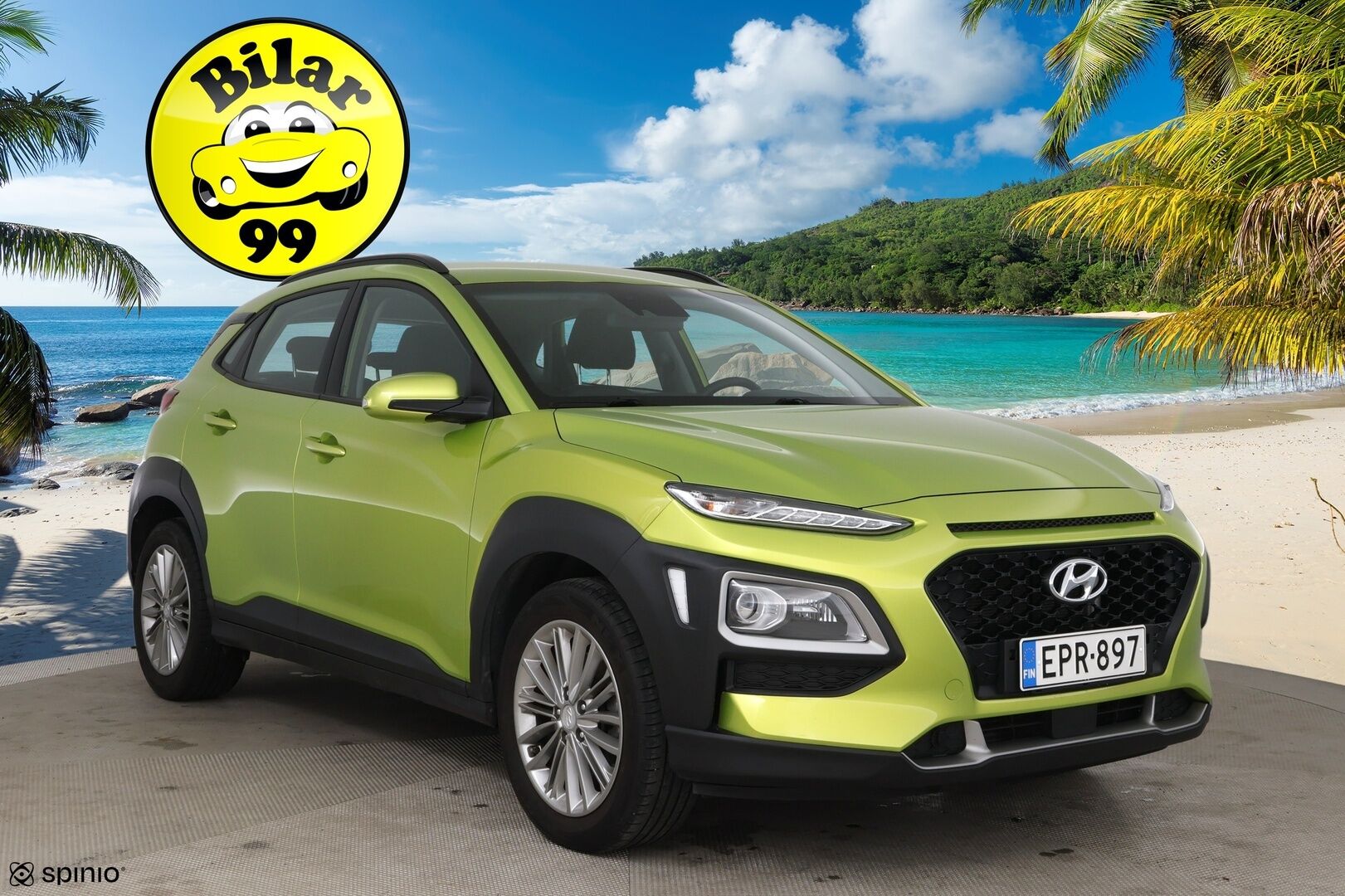 Hyundai KONA 2019 1,6 T-GDI 4WD 7DCT-aut. Comfort WLTP / Suomi-Auto / Vakkari / Krell-Audio / Peruutuskamera / Vetokoukku / Lohkolämmitin - Taloudellinen Nelikko vetokoukulla !
