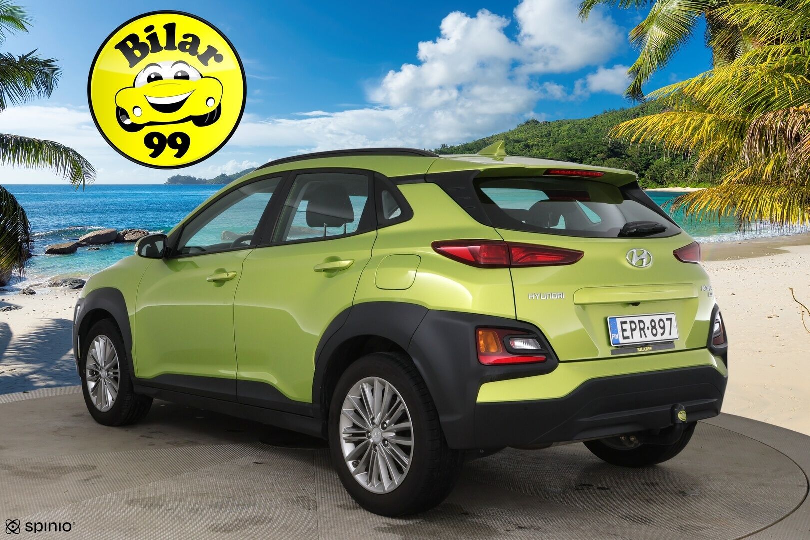 Hyundai KONA 2019 1,6 T-GDI 4WD 7DCT-aut. Comfort WLTP / Suomi-Auto / Vakkari / Krell-Audio / Peruutuskamera / Vetokoukku / Lohkolämmitin - Taloudellinen Nelikko vetokoukulla !