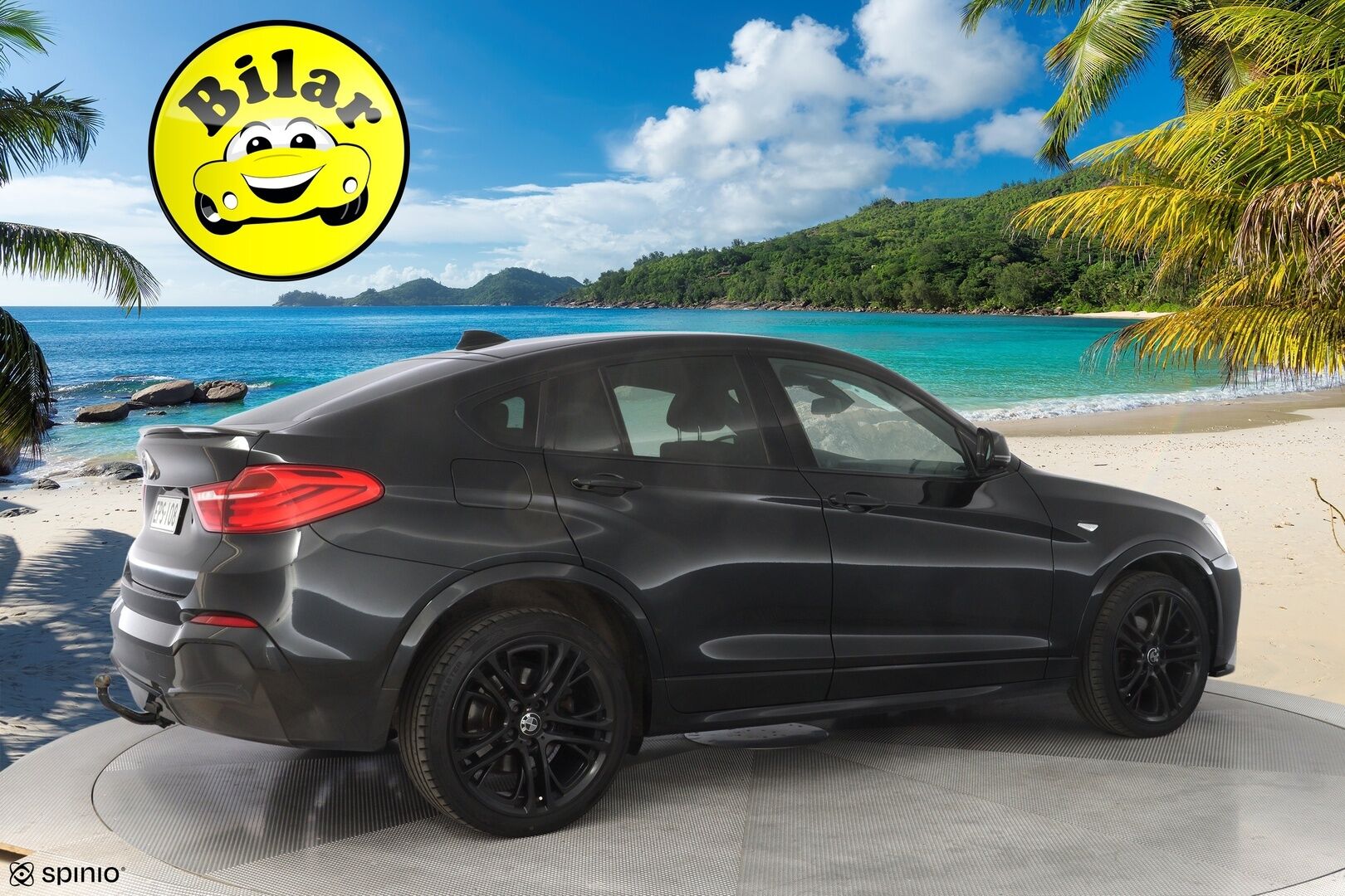 BMW X4 2014 F26 xDrive35d A X Edition M Sport *HUD / 360-kamera / Nahkasisusta / Muistipenkki / Webasto / Kattoluukku / Koukku* - HUD | 360-kamera | Nahkasisusta | Muistipenkki | Webasto | Kattoluukku | Koukku | Kahdet renkaat OEM alumiinivantein | Todella säntillinen huoltokirja