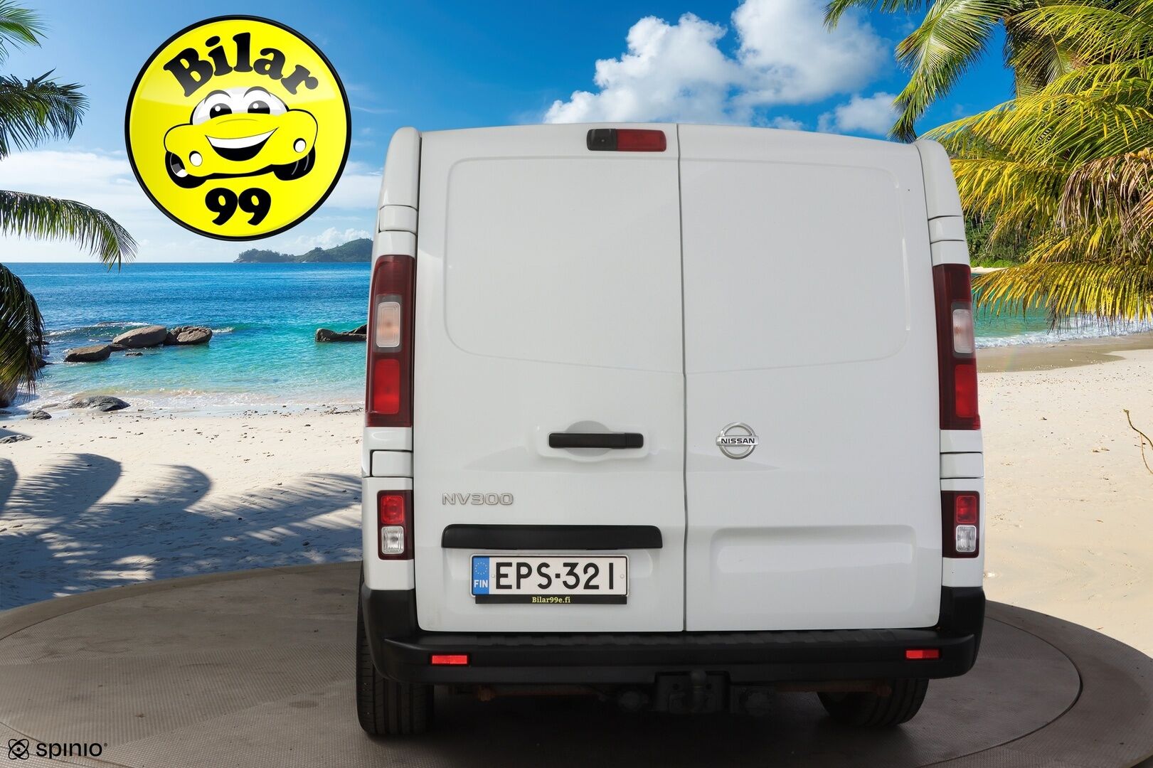 Nissan NV300 2018 Van 1,6 dCi 125 6 M/T L2H1 1.2t FWD Working Star Blind FD Blind SSD * Webasto / Kamera / Koukku / P-Tutkat / Ilmastointi * - * 1.-om Suomi-auto / ALV väh.kelpoinen / Särmät huollot / Kovat varusteet *