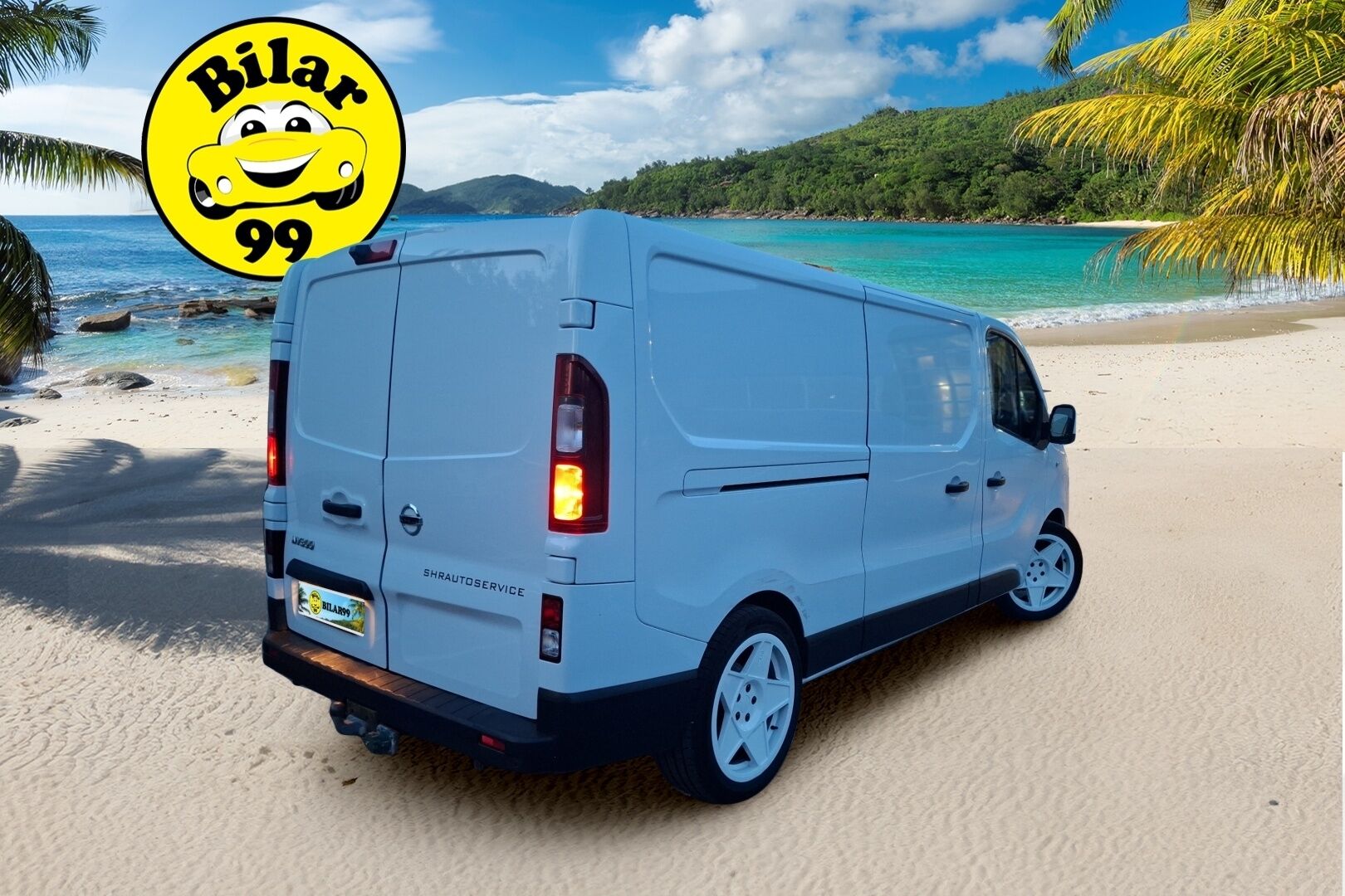 Nissan NV300 2018 Van 1,6 dCi 125 6 M/T L2H1 1.2t FWD Working Star Blind FD Blind SSD * 1-.om Suomi-auto/ALV/Kamera/Tutka/Webasto/2x renkaat * - * 1.-om Suomi-auto / ALV väh.kelpoinen / Särmät huollot / Hyvät varusteet *