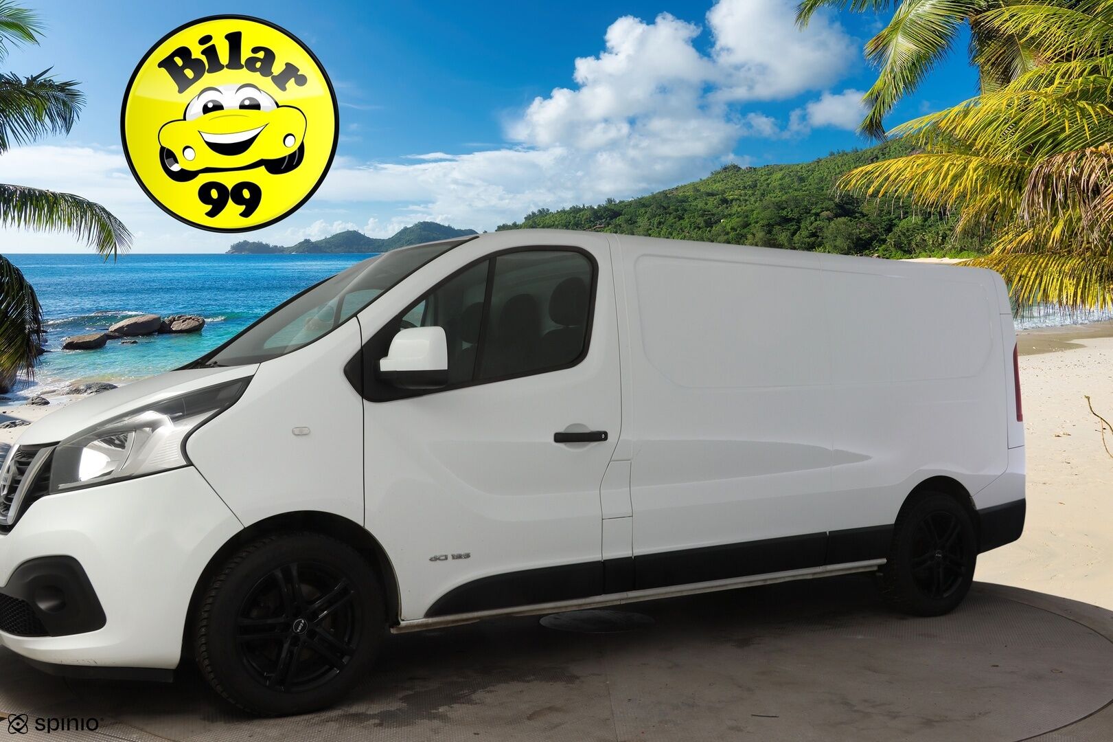 Nissan NV300 2018 Van 1,6 dCi 125 6 M/T L2H1 1.2t FWD Working Star Blind FD Blind SSD * Webasto / Kamera / Koukku / P-Tutkat / Ilmastointi * - * 1.-om Suomi-auto / ALV väh.kelpoinen / Särmät huollot / Kovat varusteet * - Osta nyt, maksa vasta ensi vuonna