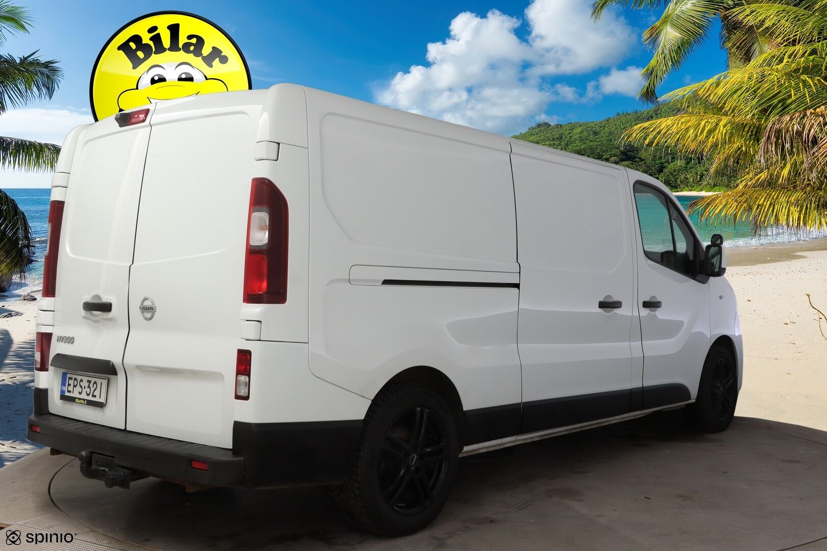 Nissan NV300 2018 Van 1,6 dCi 125 6 M/T L2H1 1.2t FWD Working Star Blind FD Blind SSD * Webasto / Kamera / Koukku / P-Tutkat / Ilmastointi * - * 1.-om Suomi-auto / ALV väh.kelpoinen / Särmät huollot / Kovat varusteet * - Osta nyt, maksa vasta ensi vuonna