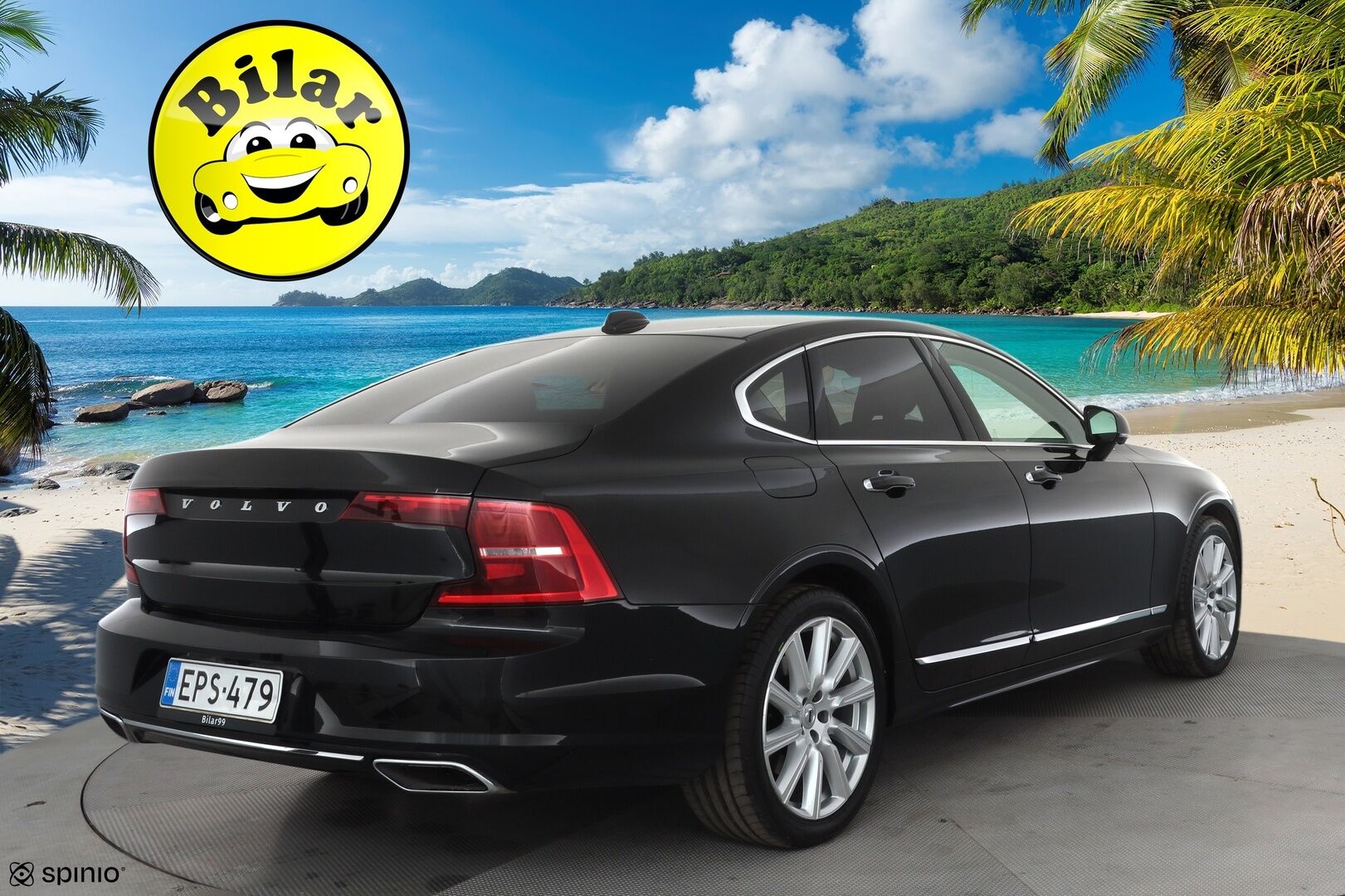 Volvo S90 2019 T8 AWD Inscription aut - | ACC | 360° | HUD | Webasto | Ruskeat nahat | High performance audio | Muistipenkki |