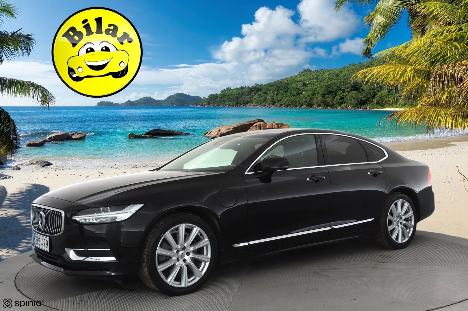 Volvo S90 2019 T8 AWD Inscription aut - | ACC | 360° | HUD | Webasto | Ruskeat nahat | High performance audio | Muistipenkki |