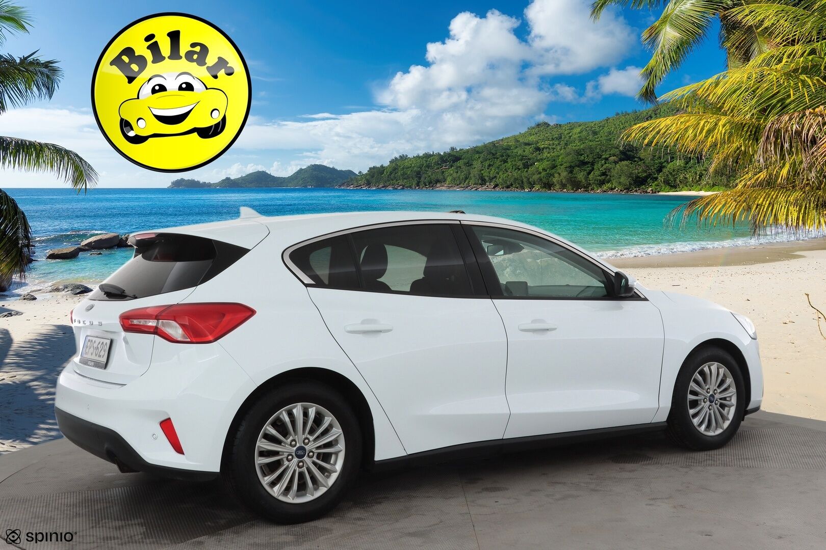 Ford Focus 2019 1,0 EcoBoost 125hv M6 Titanium 5-ovinen - | ACC | Lohko+Sisä | Keyless | Navi | Ratinlämmitin | P.tutkat |