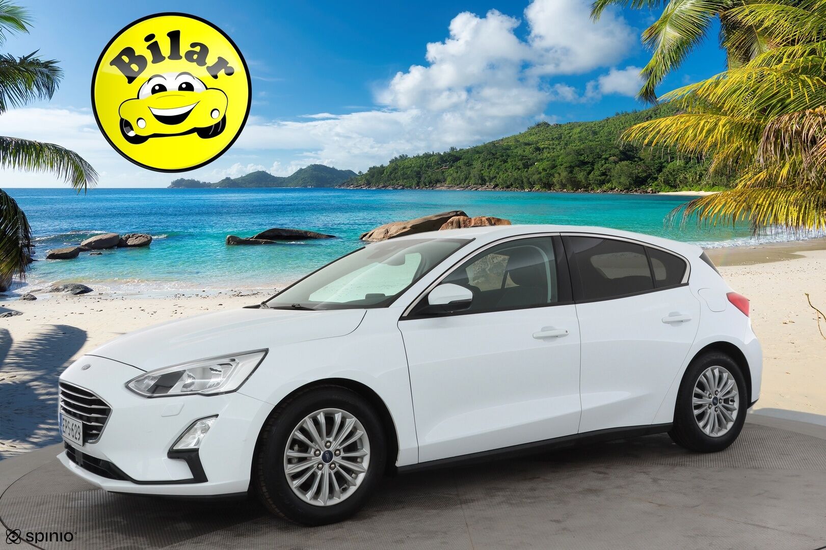 Ford Focus 2019 1,0 EcoBoost 125hv M6 Titanium 5-ovinen - | ACC | Lohko+Sisä | Keyless | Navi | Ratinlämmitin | P.tutkat |