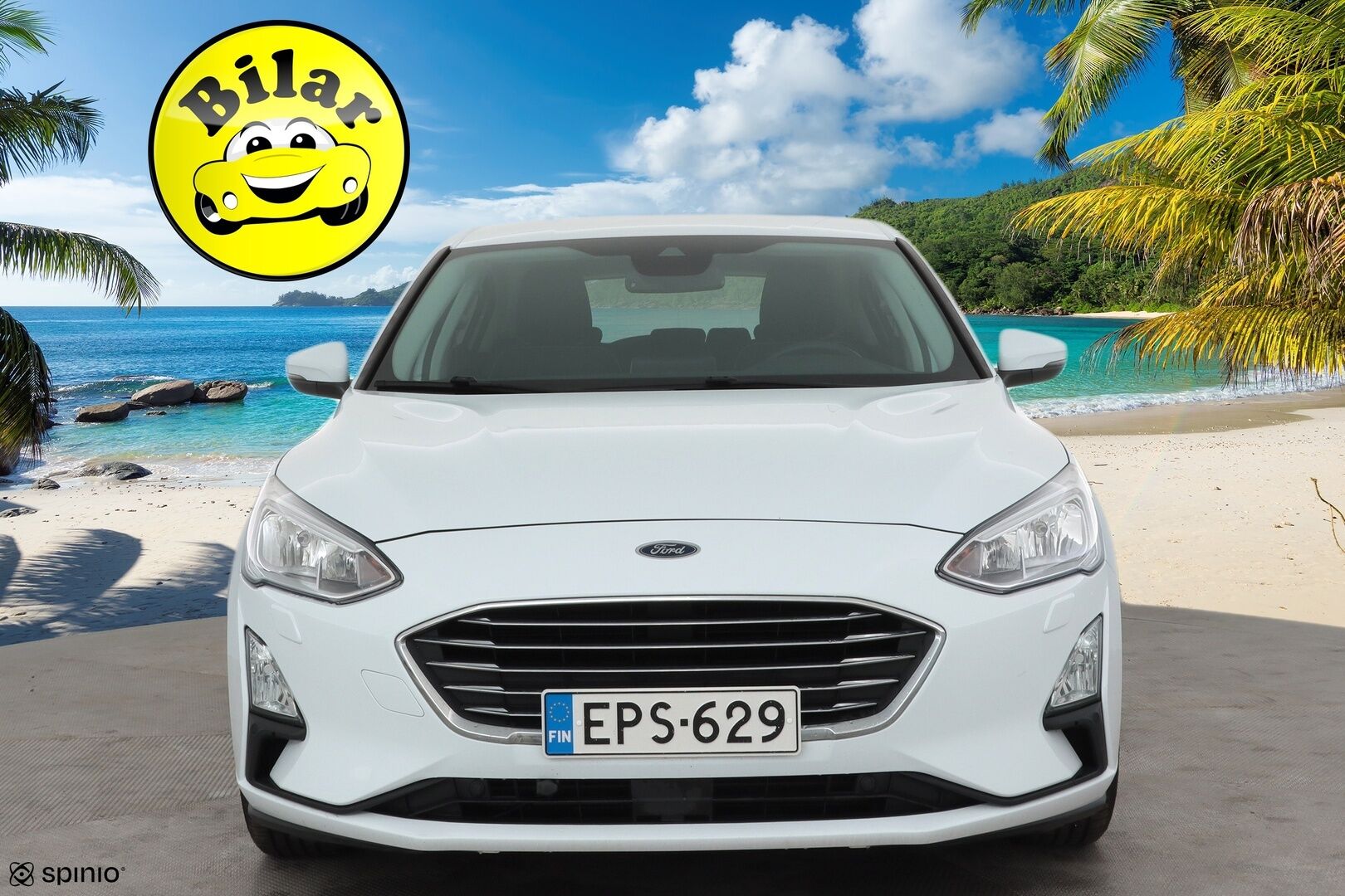 Ford Focus 2019 1,0 EcoBoost 125hv M6 Titanium 5-ovinen - | ACC | Lohko+Sisä | Keyless | Navi | Ratinlämmitin | P.tutkat |