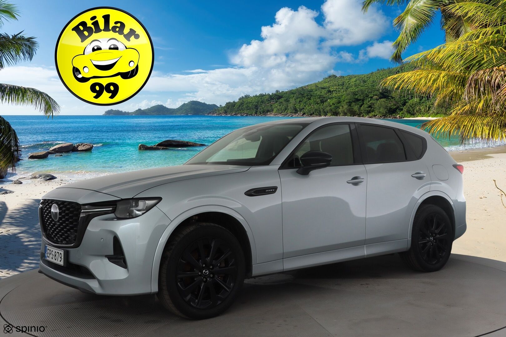 Mazda CX-60 2022 2.5 PHEV 8AT AWD PR Homura * ACC / HUD / Panorama / Muistipenkki / P.kamera / Ilmastoidut nahat / LED / Navi * - Suomi-auto / Akku kuntotarkastettu SoH 94% / Kahdet renkaat aluvanteilla / Merkkihuollettu