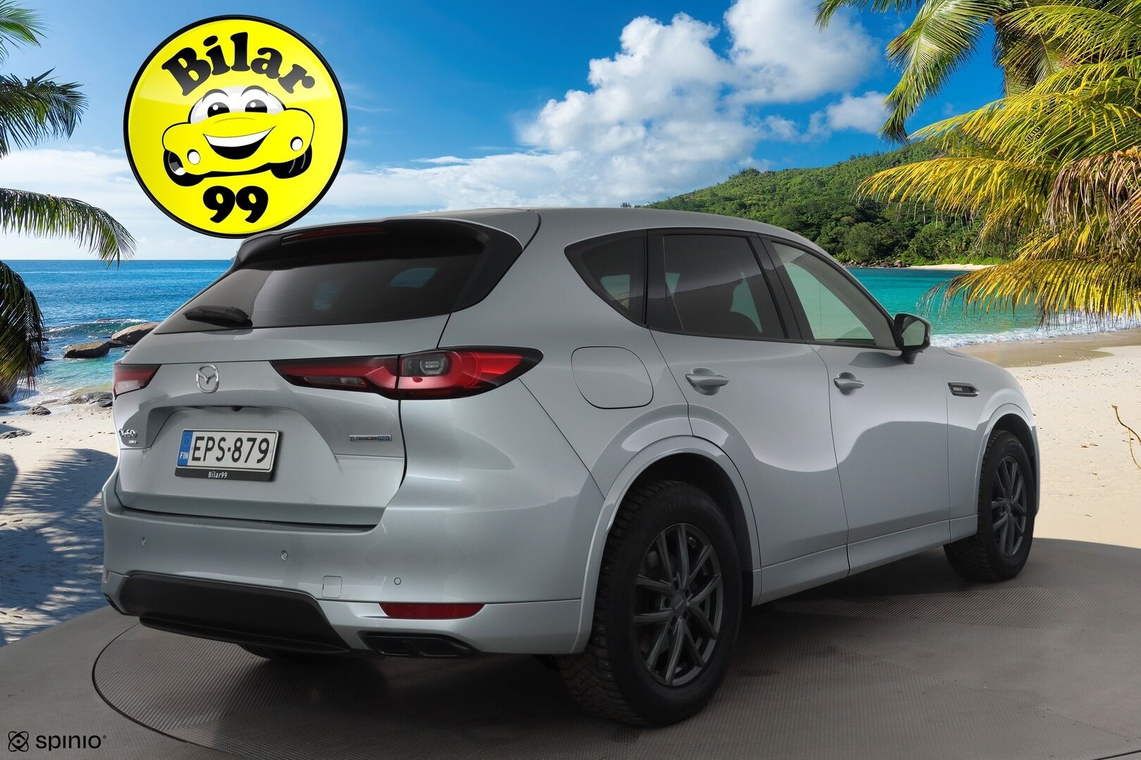 Mazda CX-60 2022 2.5 PHEV 8AT AWD PR Homura * ACC / HUD / Panorama / Muistipenkki / P.kamera / Ilmastoidut nahat / LED / Navi * - Suomi-auto / Akku kuntotarkastettu SoH 94% / Kahdet renkaat aluvanteilla / Merkkihuollettu