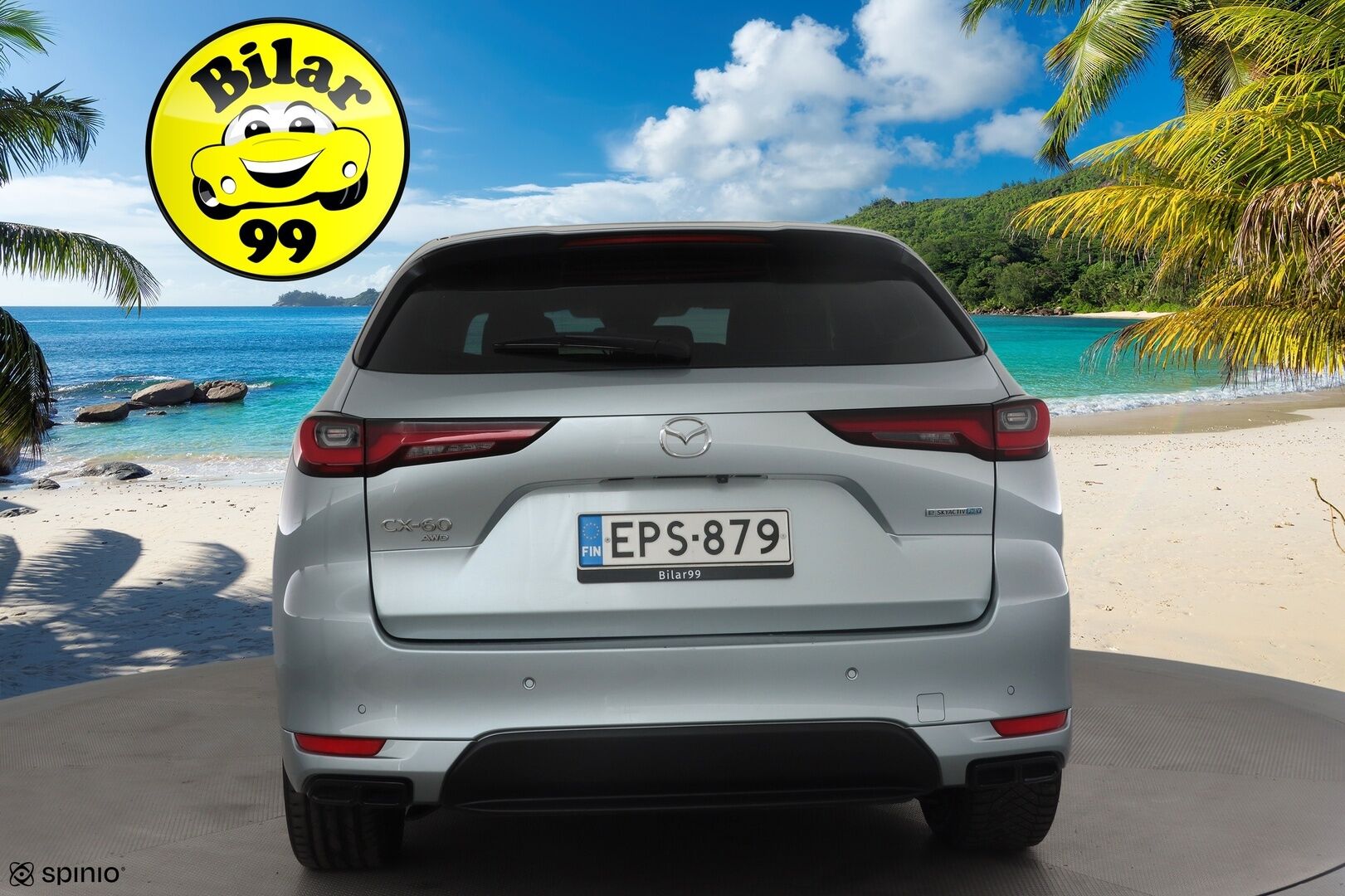 Mazda CX-60 2022 2.5 PHEV 8AT AWD PR Homura * ACC / HUD / Panorama / Muistipenkki / P.kamera / Ilmastoidut nahat / LED / Navi * - Suomi-auto / Akku kuntotarkastettu SoH 94% / Kahdet renkaat aluvanteilla / Merkkihuollettu