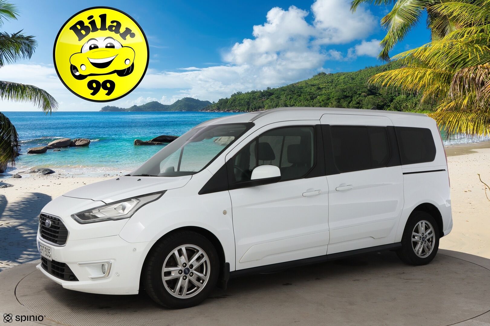 Ford Grand Tourneo Connect 2018 1,5 TDCi 120 hv A8 Titanium 5-ovinen - 7-P / Webasto / Panoraama / Vetokoukku / P.Kamera / Lohko / Vakkari / Suomiauto