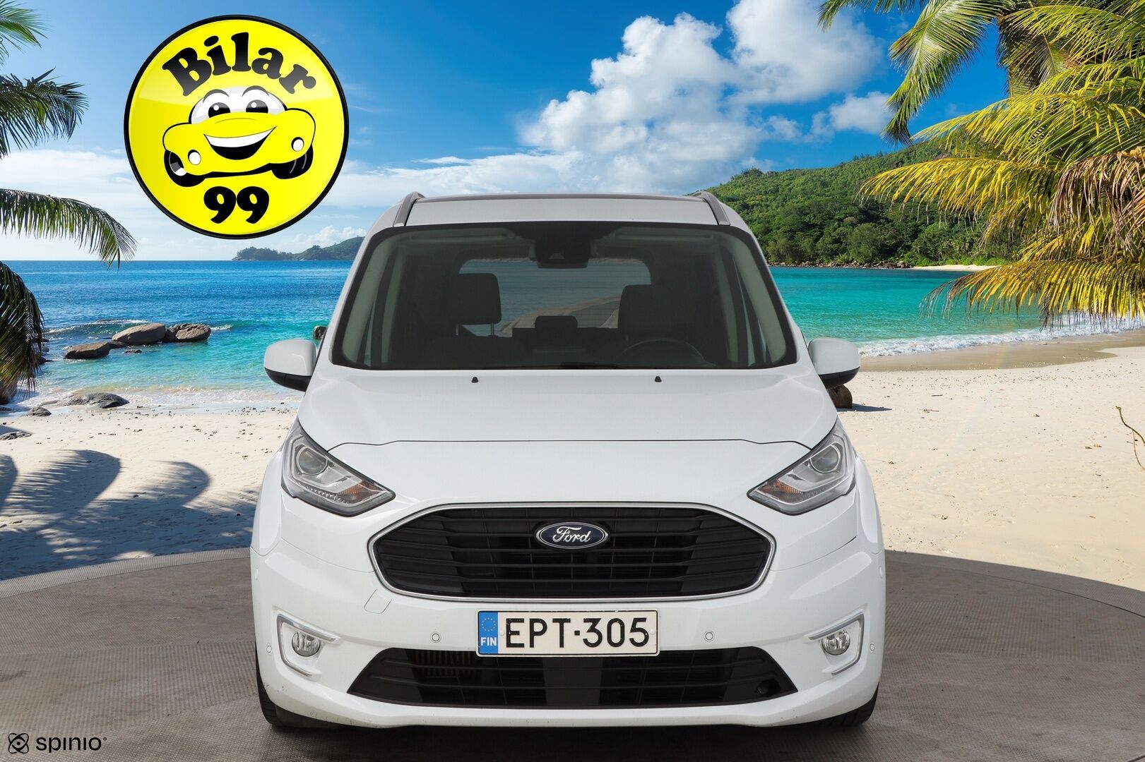 Ford Grand Tourneo Connect 2018 1,5 TDCi 120 hv A8 Titanium 5-ovinen - 7-P / Webasto / Panoraama / Vetokoukku / P.Kamera / Lohko / Vakkari / Suomiauto