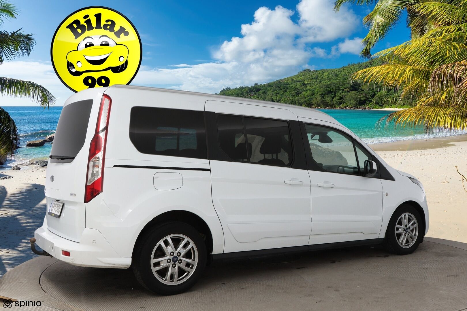 Ford Grand Tourneo Connect 2018 1,5 TDCi 120 hv A8 Titanium 5-ovinen - 7-P / Webasto / Panoraama / Vetokoukku / P.Kamera / Lohko / Vakkari / Suomiauto