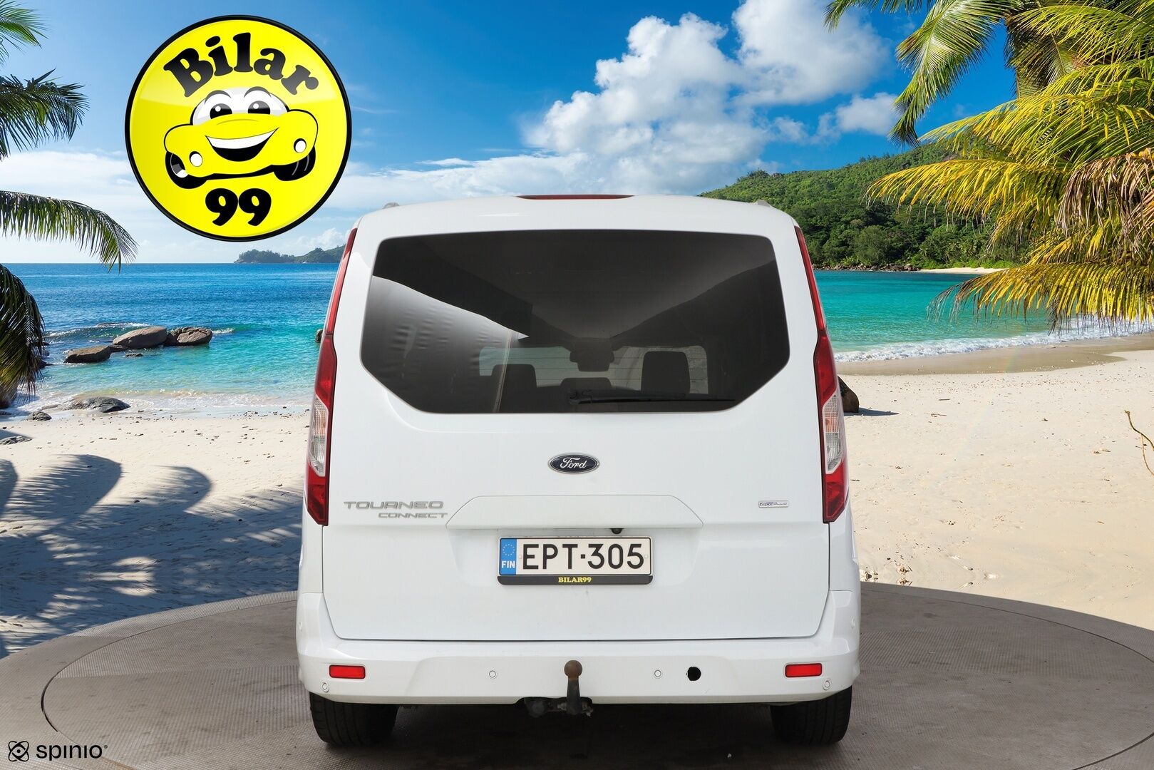 Ford Grand Tourneo Connect 2018 1,5 TDCi 120 hv A8 Titanium 5-ovinen - 7-P / Webasto / Panoraama / Vetokoukku / P.Kamera / Lohko / Vakkari / Suomiauto