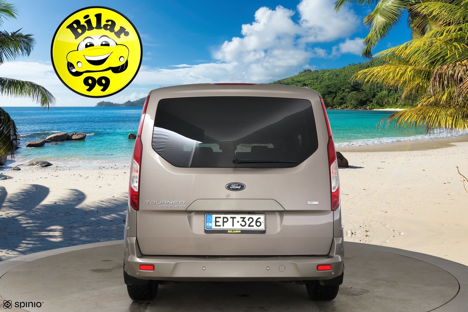 Ford Grand Tourneo Connect 2018 1,5 TDCi 120 hv A8 Titanium 7-paik. / 1- omist - Suomi-Auto / Vakkari / PA-Lämmitin / Lasikatto / P-kamera / NAVI / KeylessGo - Minikilometrit & Juuri Huollettu !