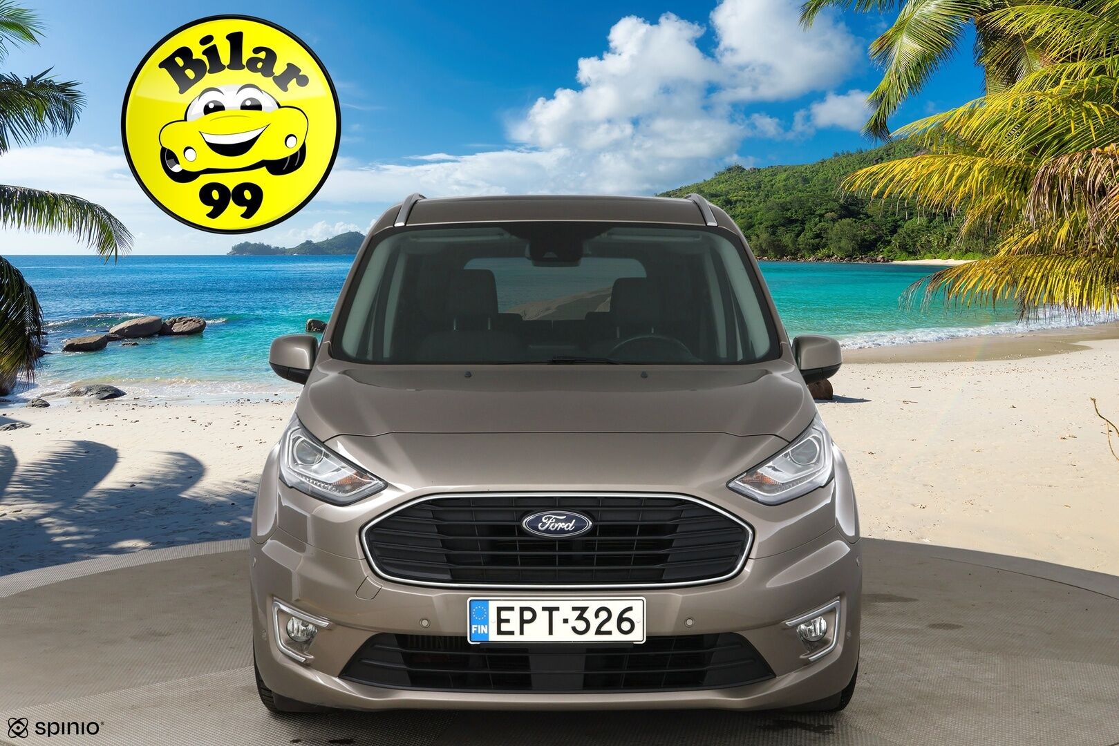 Ford Grand Tourneo Connect 2018 1,5 TDCi 120 hv A8 Titanium 7-paik - Suomi-Auto | Webasto | Lasikatto | P-kamera | NAVI | KeylessGo | Vakkari 