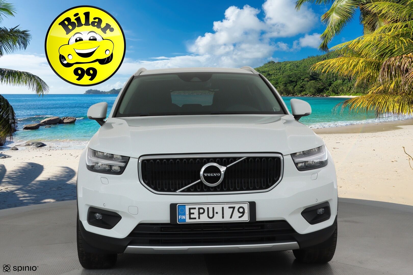 Volvo XC40 2019 D3 AWD Momentum aut **Adapt.vakkari / P.kamera / Full LED / Navi / Webasto / Koukku** - Suomi-auto / Merkkihuollettu / Kahdet renkaat aluvanteilla / Penkinlämmittimet takana / Ratinlämmitin / Ohjauspyörän lämmitin / Digimittaristo