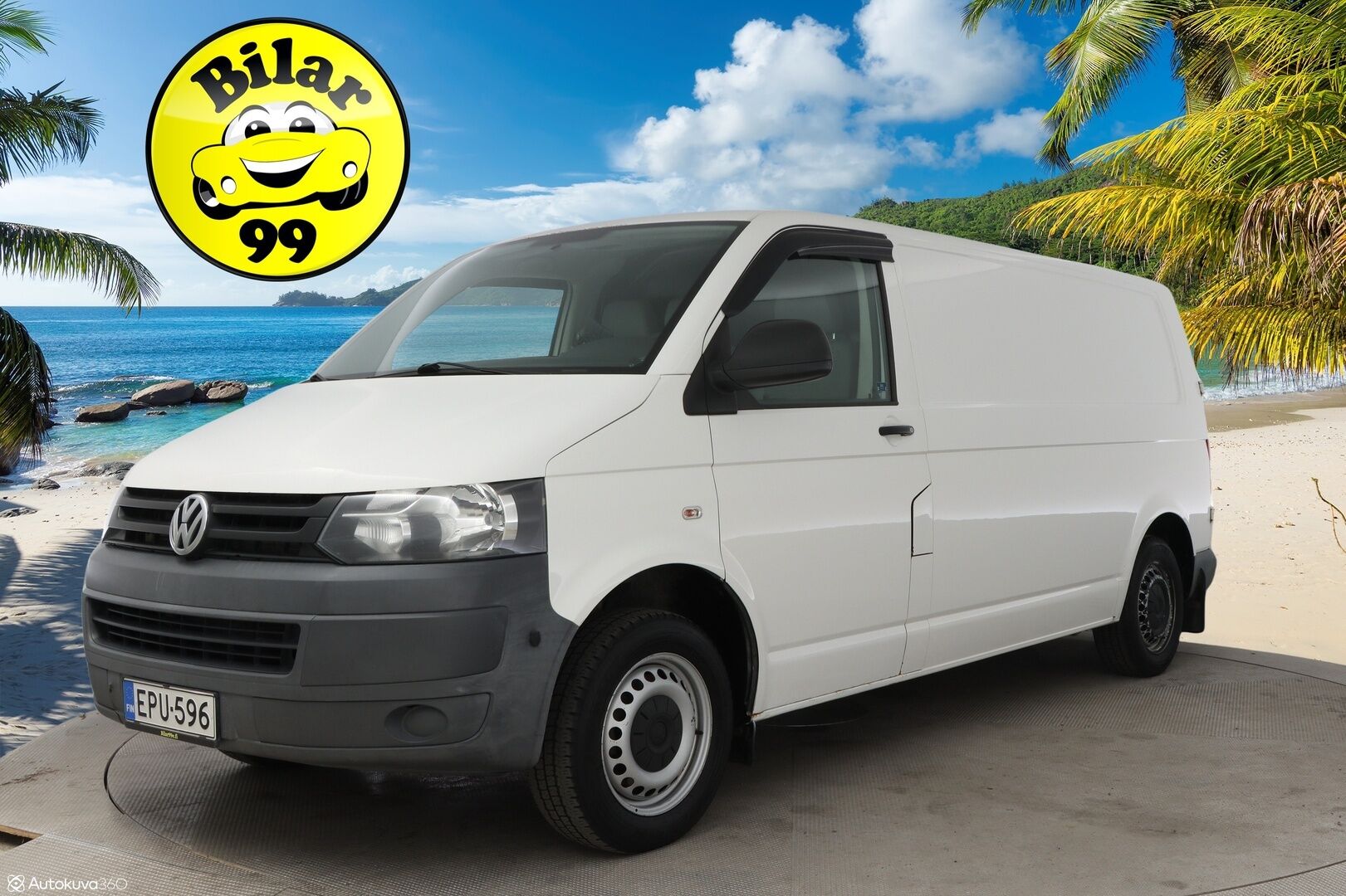 Volkswagen Transporter 2012 umpipakettiauto pitkä 2,0 TDI 75kW - Puolinahkasisusta / Vetokoukku / Lohkolämmitin / Vakkari / Juuri tullut Tampereelle!