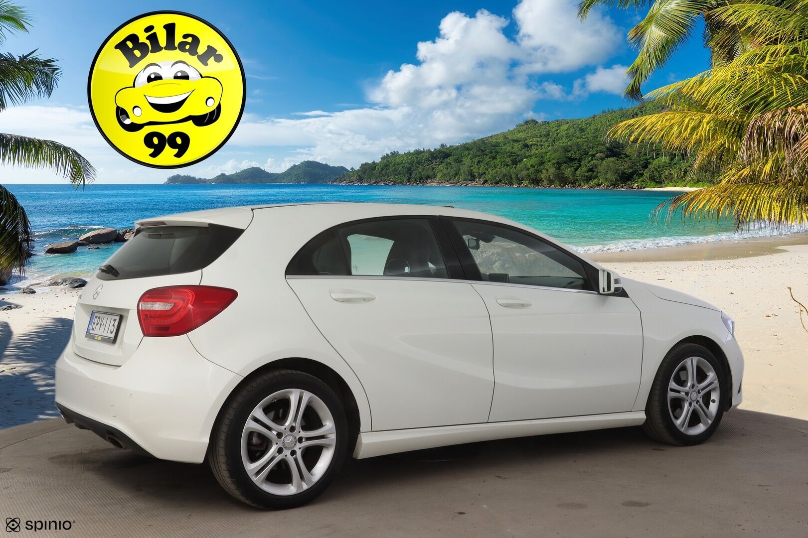 Mercedes-Benz A 2015 180 BE A * Panaroma / Tutkat  / Vakkari / Navi * - Juuri huollettu / Panaroma / Näyttävä yksilö - HULLUT AVAJAISHULINAT KORKOTARJOUS 3,29 %