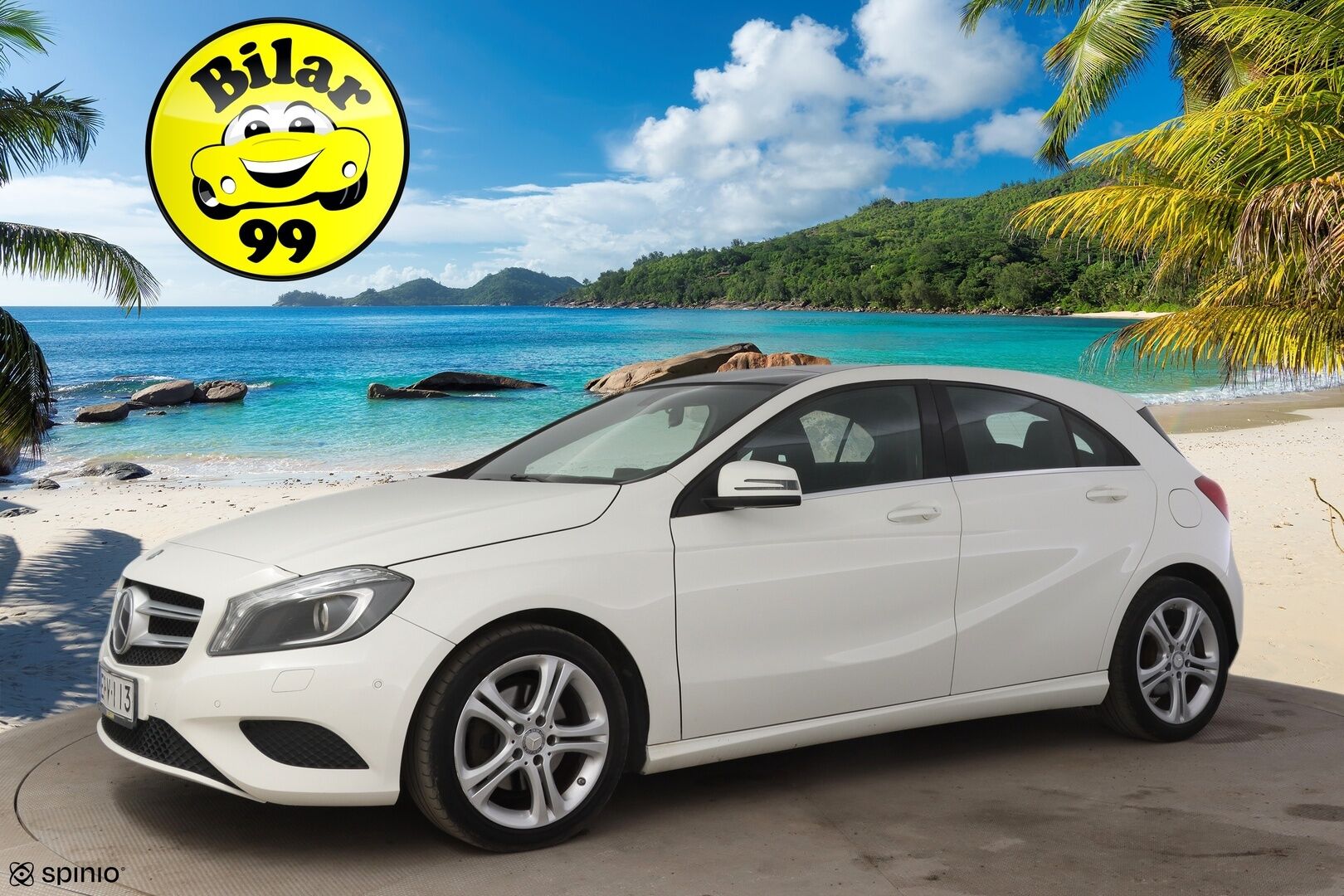 Mercedes-Benz A 2015 180 BE A * Panaroma / Tutkat  / Vakkari / Navi * - Juuri huollettu / Panaroma / Näyttävä yksilö - HULLUT AVAJAISHULINAT KORKOTARJOUS 3,29 %