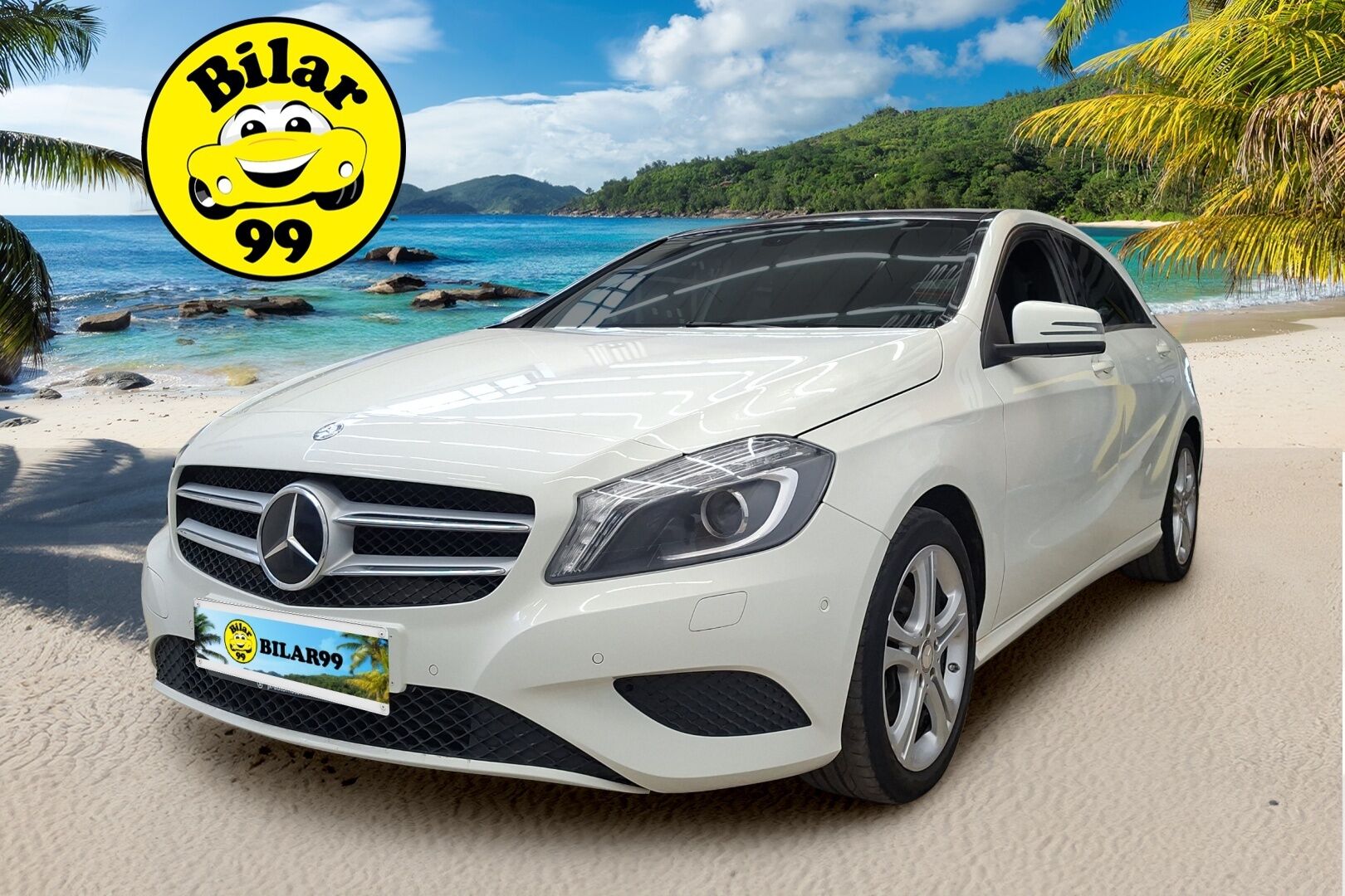 Mercedes-Benz A 2014 A 180 Farmari (AC) 5ov 1595cm3 A * Panaroma / Tutkat  / Vakkari / Navi * - Juuri huollettu / Panaroma / Näyttävä yksilö - HULLUT AVAJAISHULINAT KORKOTARJOUS 3,29 %