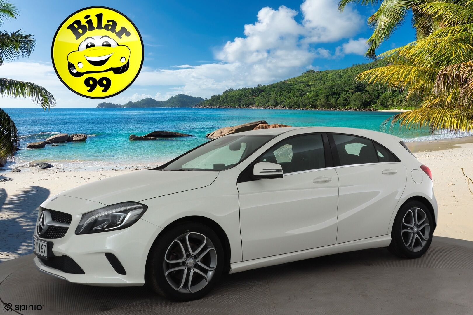 Mercedes-Benz A 2016 180 A Business Style * LED-High Performance / Sportpenkit / Webasto / Vakkari / Navi * - Facelift / Kahdet renkaat aluvanteilla