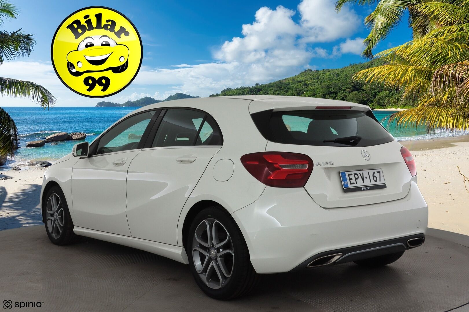 Mercedes-Benz A 2016 180 A Business Style * LED-High Performance / Sportpenkit / Webasto / Vakkari / Navi * - Facelift / Kahdet renkaat aluvanteilla