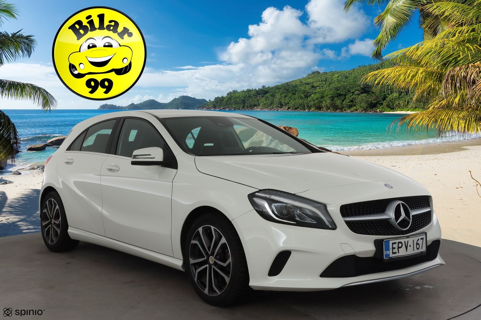 Mercedes-Benz A 2016 180 A Business Style * LED-High Performance / Sportpenkit / Webasto / Vakkari / Navi * - Facelift / Kahdet renkaat aluvanteilla