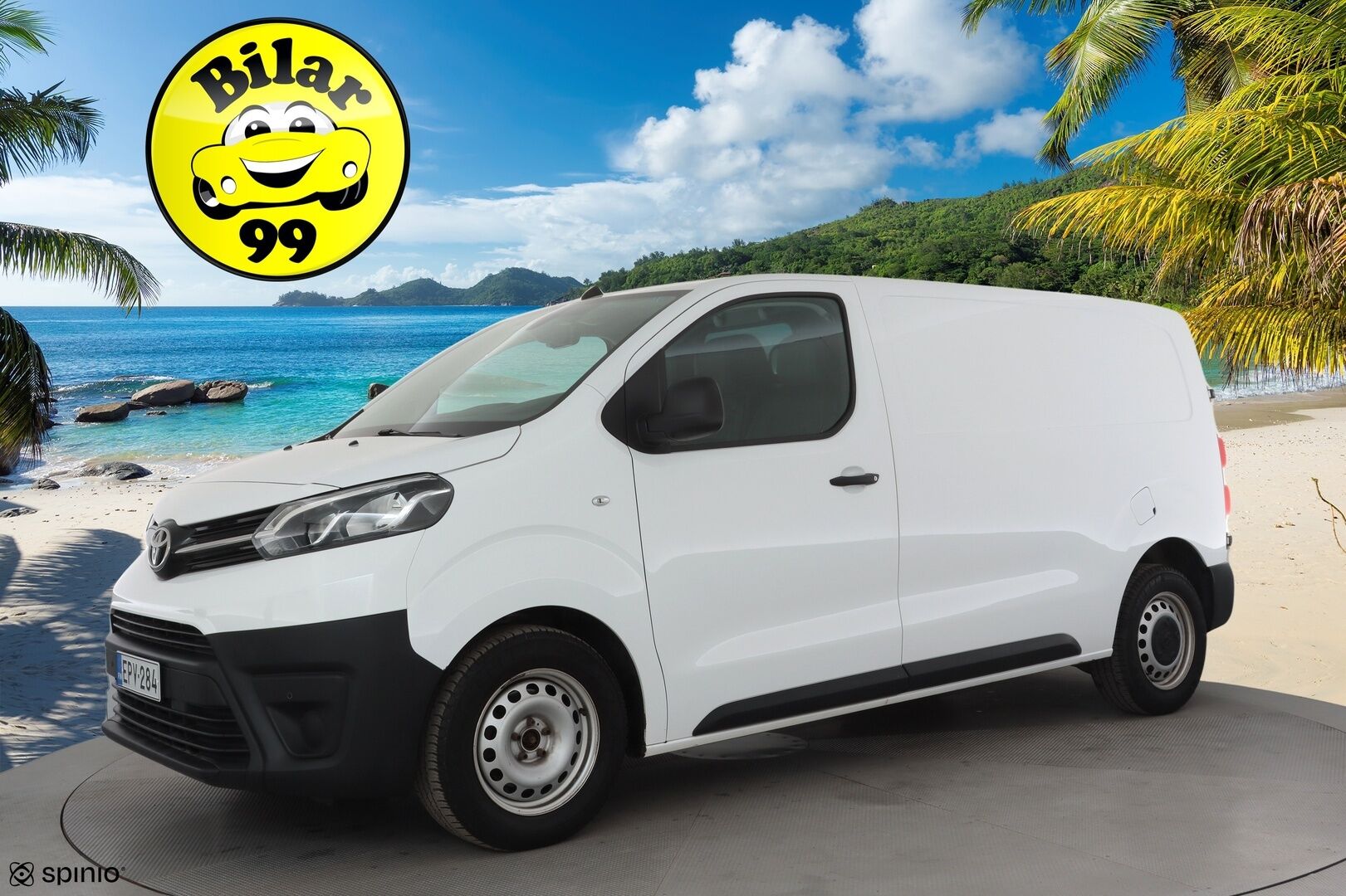 Toyota Proace 2020 L1 2,0 D 120 * Vakkari / Webasto / P.tutkat / Puolinahat / Bluetooth / 2x Renkaat / ALV * - 1.Om Suomi-auto / Juuri huollettu - HULLUT AVAJAISHULINAT KORKOTARJOUS 3,29 %