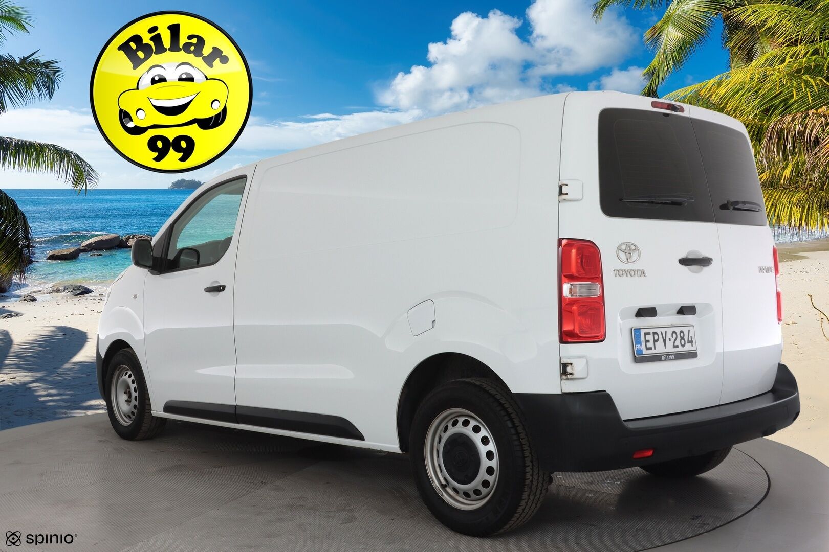 Toyota Proace 2020 L1 2,0 D 120 * Vakkari / Webasto / P.tutkat / Puolinahat / Bluetooth / 2x Renkaat / ALV * - 1.Om Suomi-auto / Juuri huollettu - HULLUT AVAJAISHULINAT KORKOTARJOUS 3,29 %