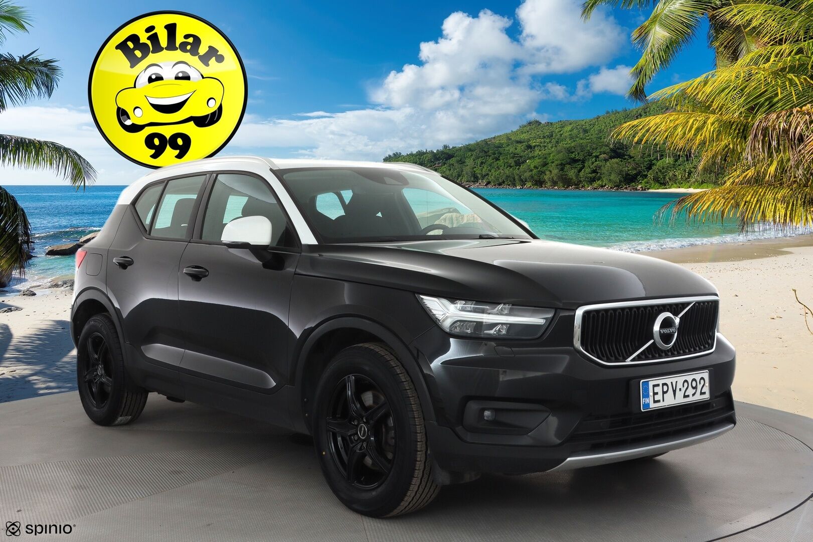 Volvo XC40 2019 D3 AWD Business aut * ACC / Webasto / LED / Navi / Keyless / Sähköluukku / Ratinlämmitin / P.tutkat * - Suomi-auto / Kahdet renkaat aluvanteilla - HULLUT AVAJAISHULINAT KORKOTARJOUS 3,29 %