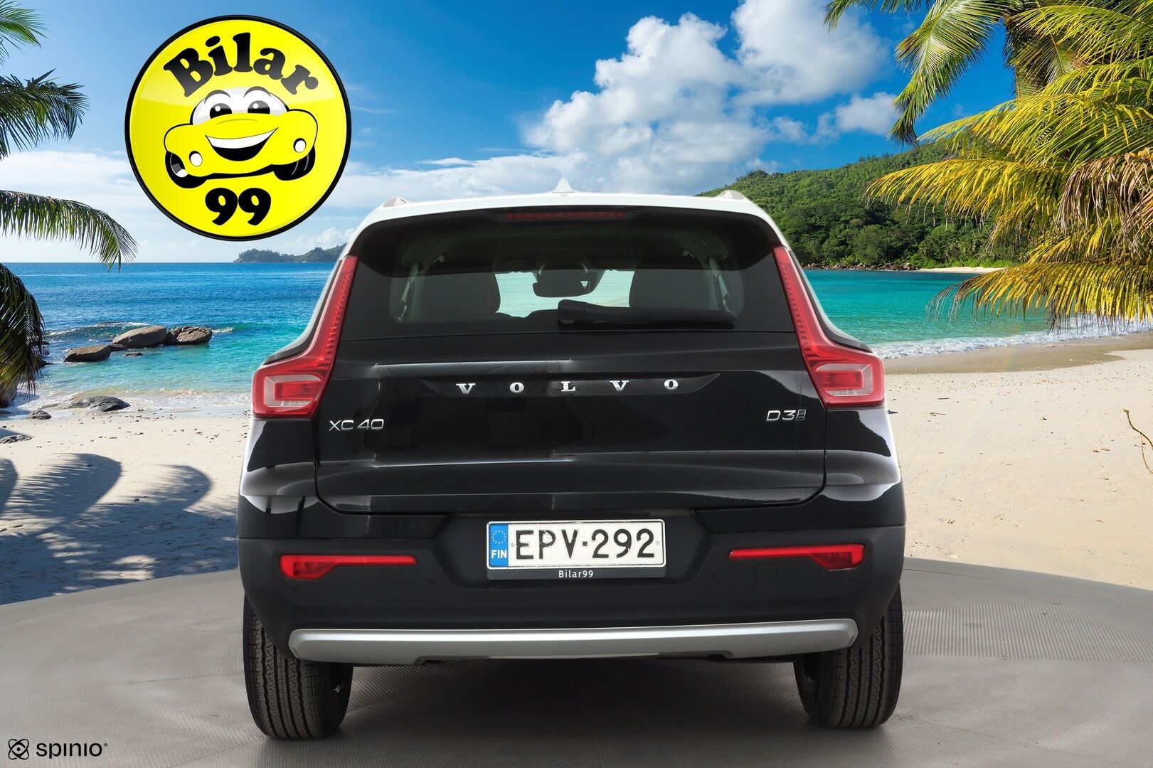 Volvo XC40 2019 D3 AWD Business aut * ACC / Webasto / LED / Navi / Keyless / Sähköluukku / Ratinlämmitin / P.tutkat * - Suomi-auto / Kahdet renkaat aluvanteilla - HULLUT AVAJAISHULINAT KORKOTARJOUS 3,29 %