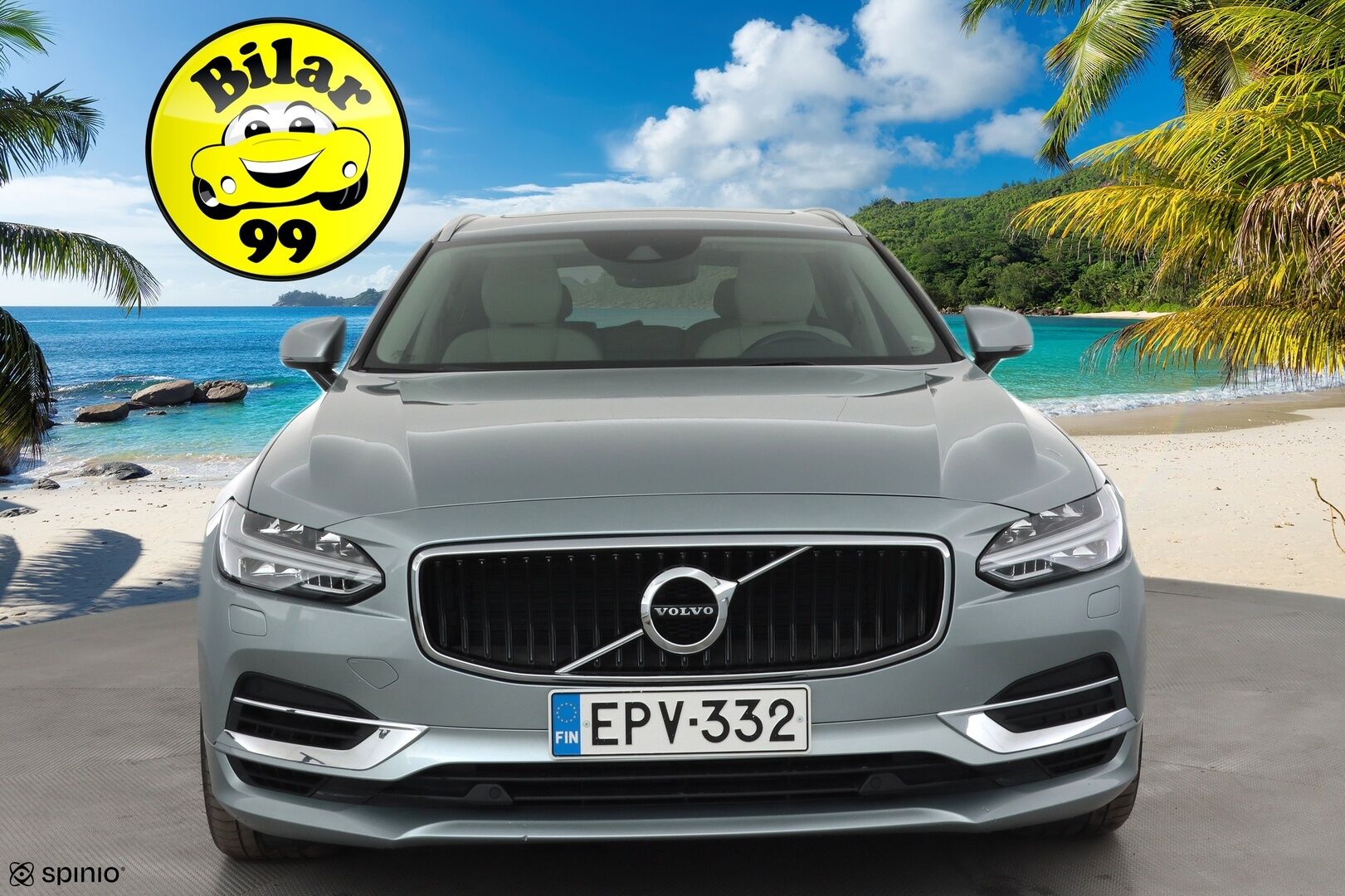 Volvo V90 2019 T8 AWD Inscription aut * ACC / Webasto / Panorama / Full LED / Muistipenkki / P.kamera / Vaaleat nahat / BLIS / Navi / Keyless * - Suomi-auto / Kahdet renkaat aluvanteilla - HULLUT AVAJAISHULINAT KORKOTARJOUS 3,29 %