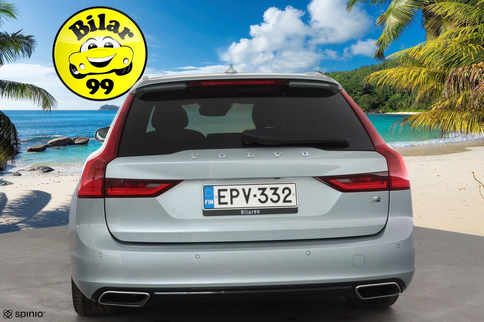 Volvo V90 2019 T8 AWD Inscription aut * ACC / Webasto / Panorama / Full LED / Muistipenkki / P.kamera / Vaaleat nahat / BLIS / Navi / Keyless * - Suomi-auto / Kahdet renkaat aluvanteilla - HULLUT AVAJAISHULINAT KORKOTARJOUS 3,29 %